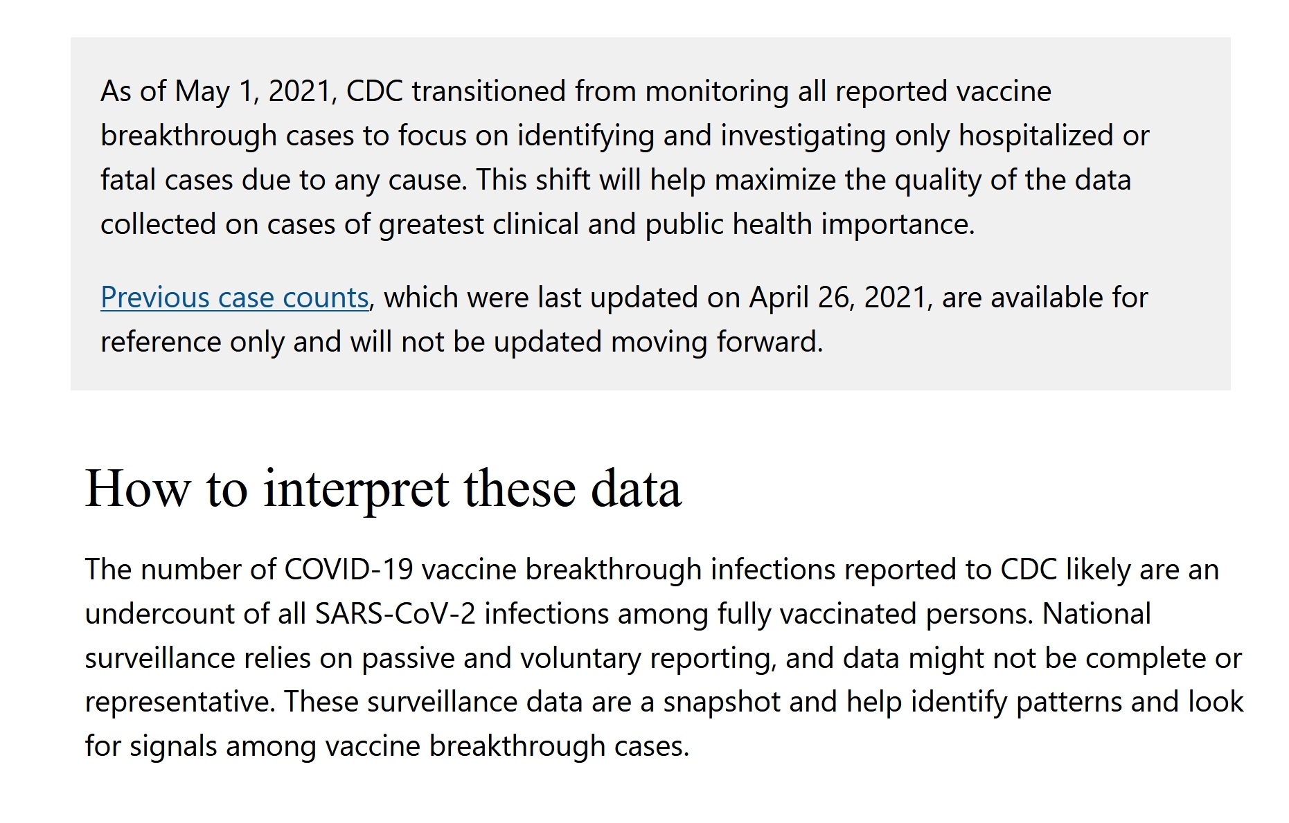 CDC has manipulated COVID19 monitoring criteria to artificially