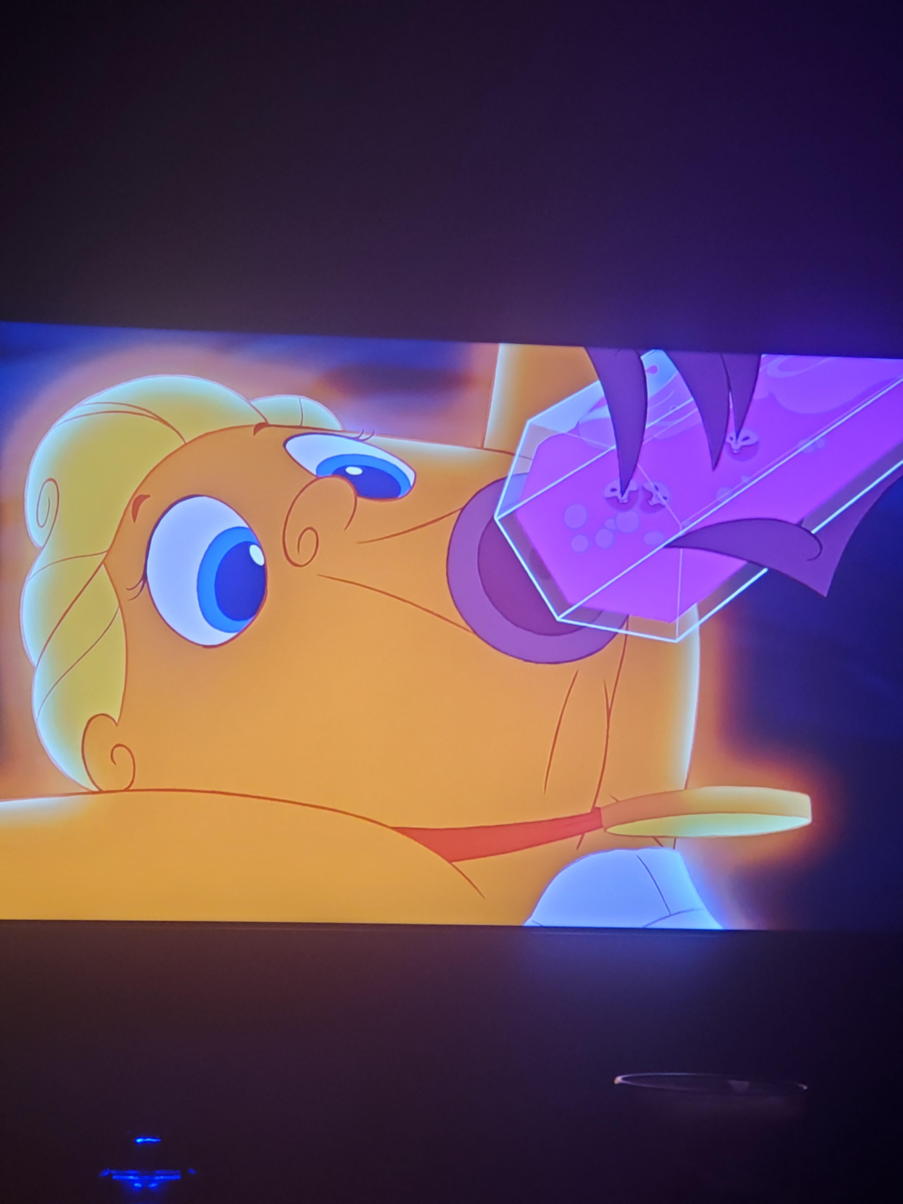 In Disney's Hercules (1997) when Pain and Panic are turning Hercules mortal you can see skulls