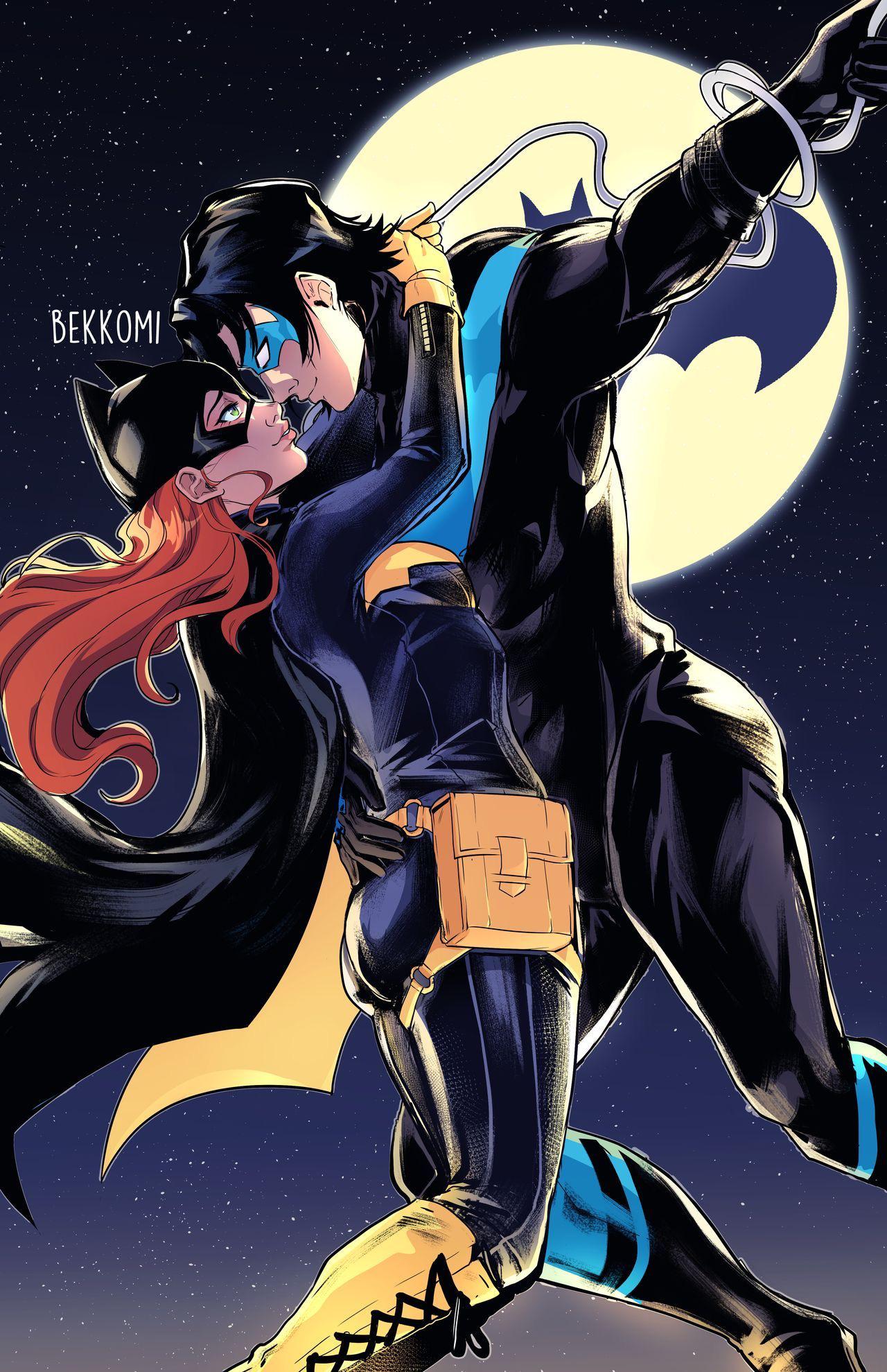 Nightwing Art By Bekkomi Nightwing