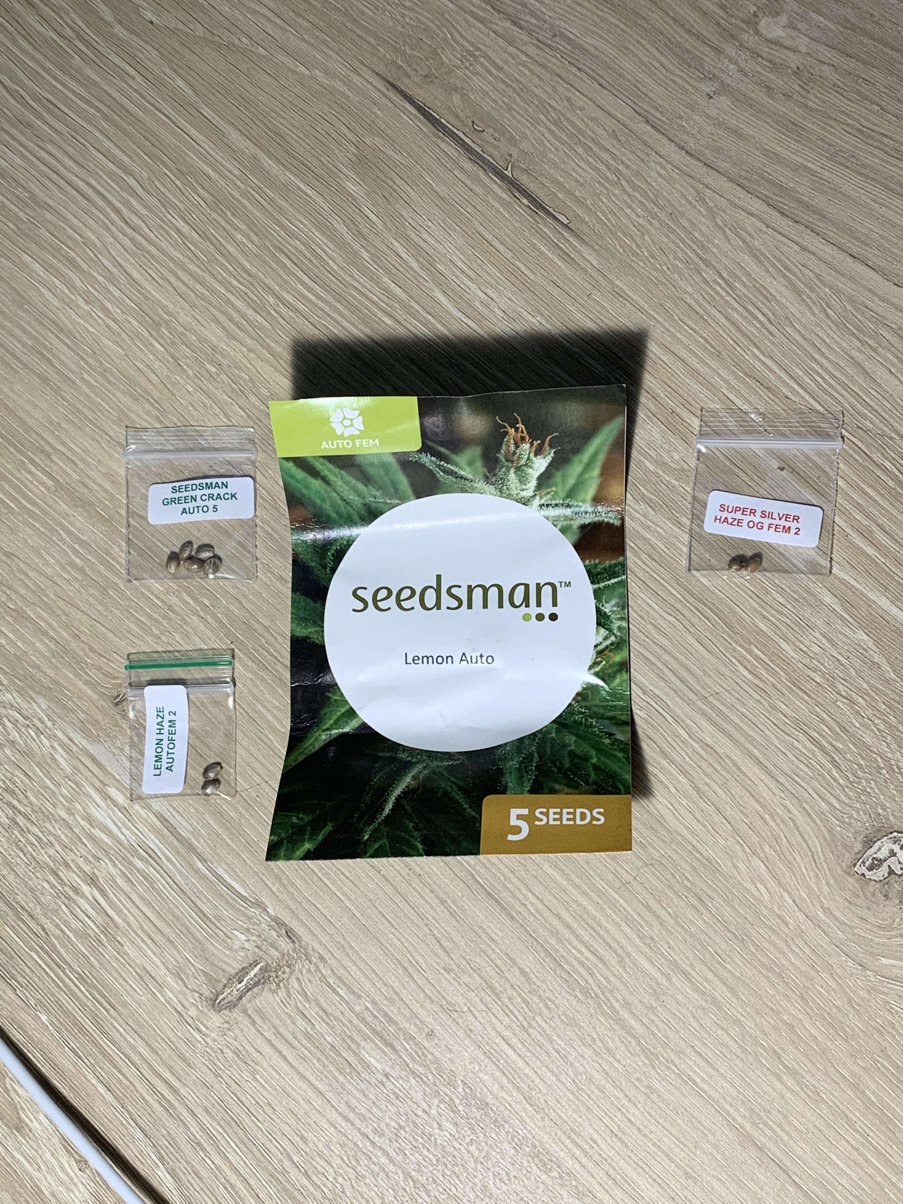 Seeds came in today! First time with autos, and also first time