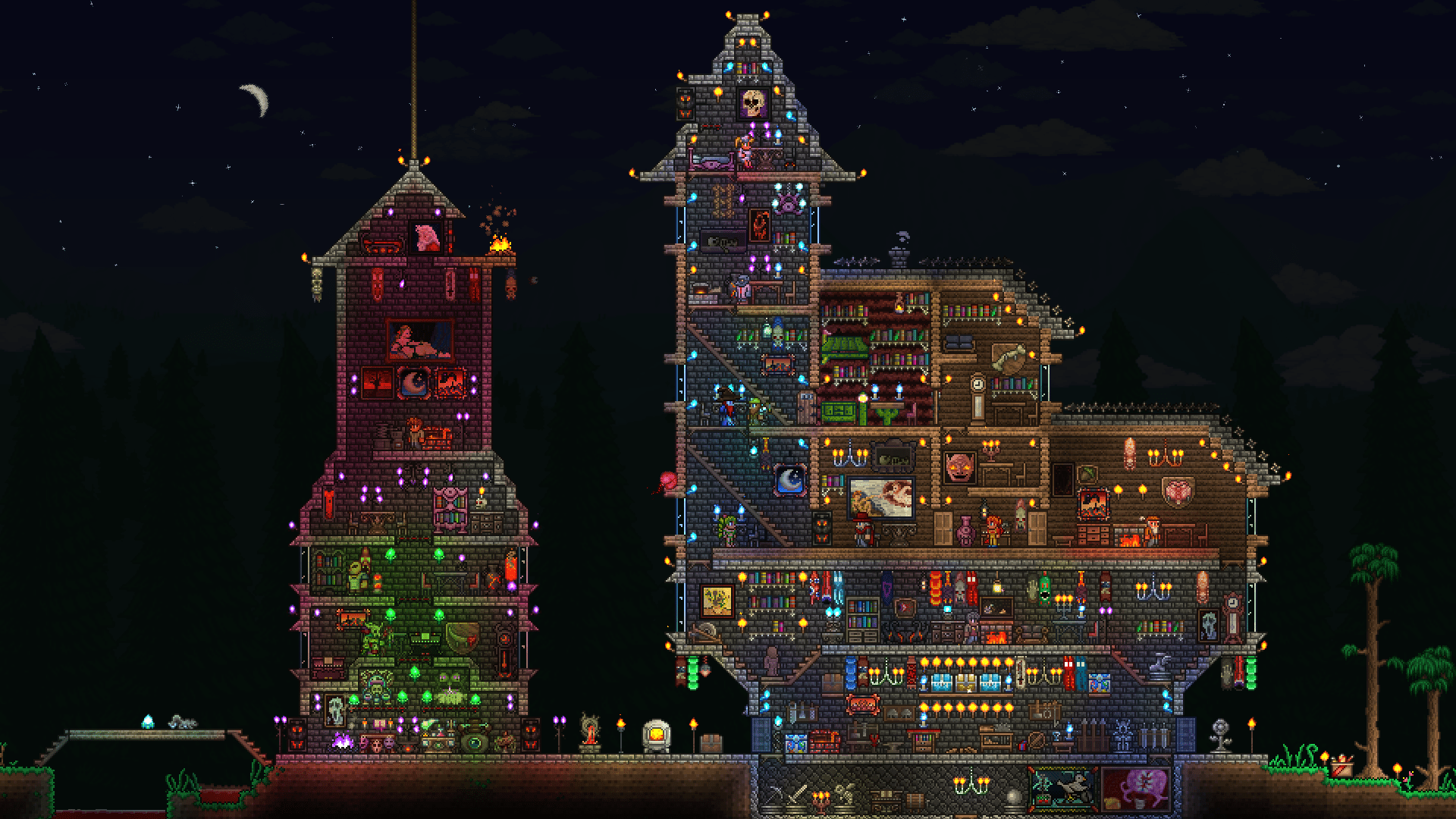 This is a base I made like 2 years ago. Looks kinda mystical, what do