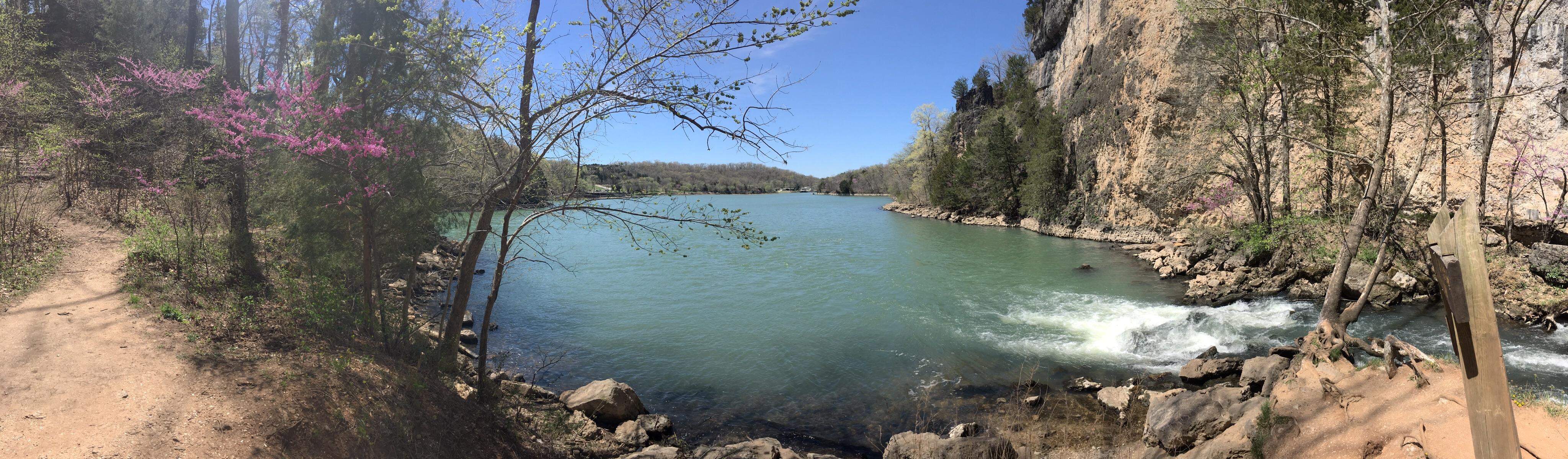 Can I get some love for our beautiful Ozarks? Island trail at haha