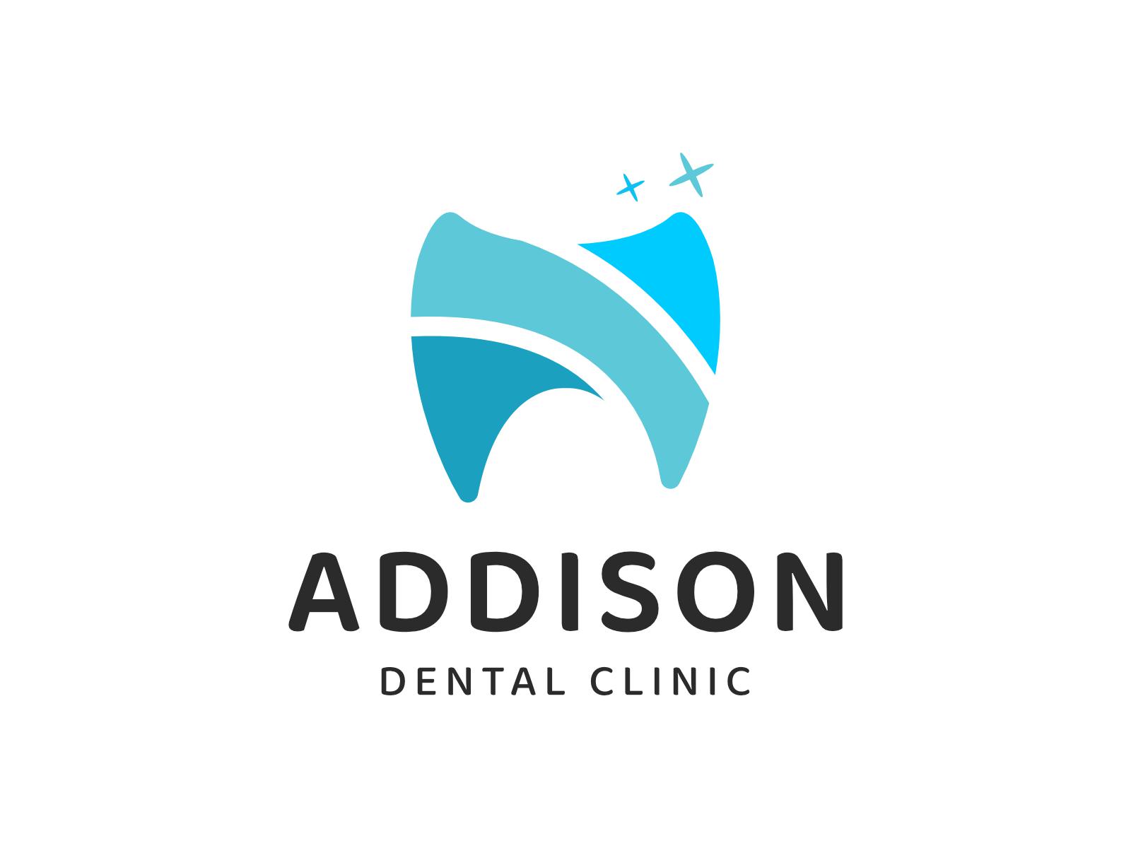 Addison Dental Logo r/WillPatersonDesign
