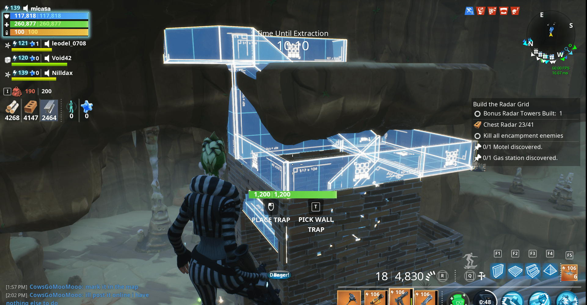 [bug] Radar tower in the canyon, can't build it. r/FORTnITE