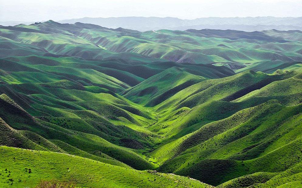The plains of Turkmen Sahra, located near the borders of Turkmenistan