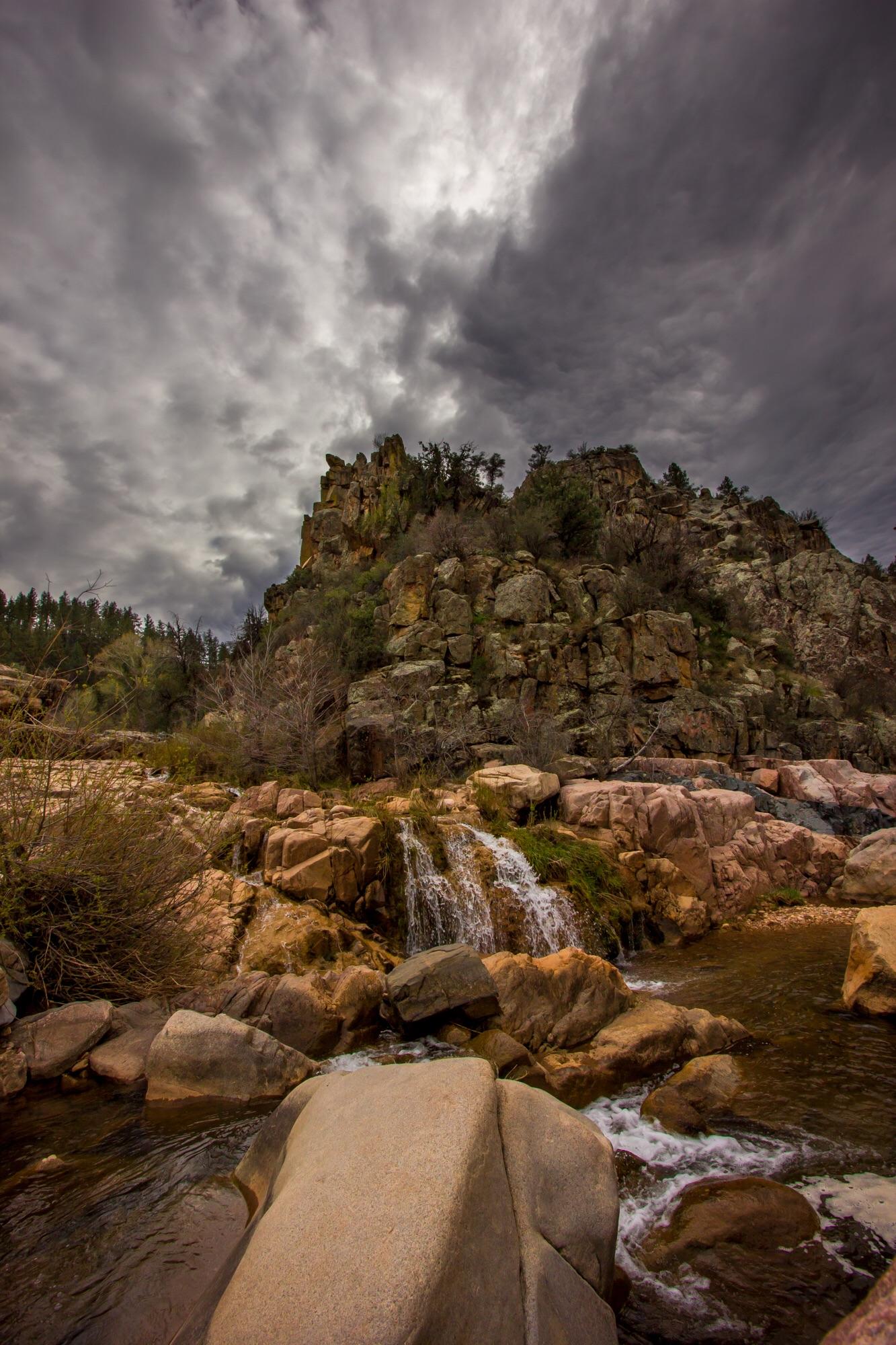 Waterwheel falls. Payson, Az. r/arizona