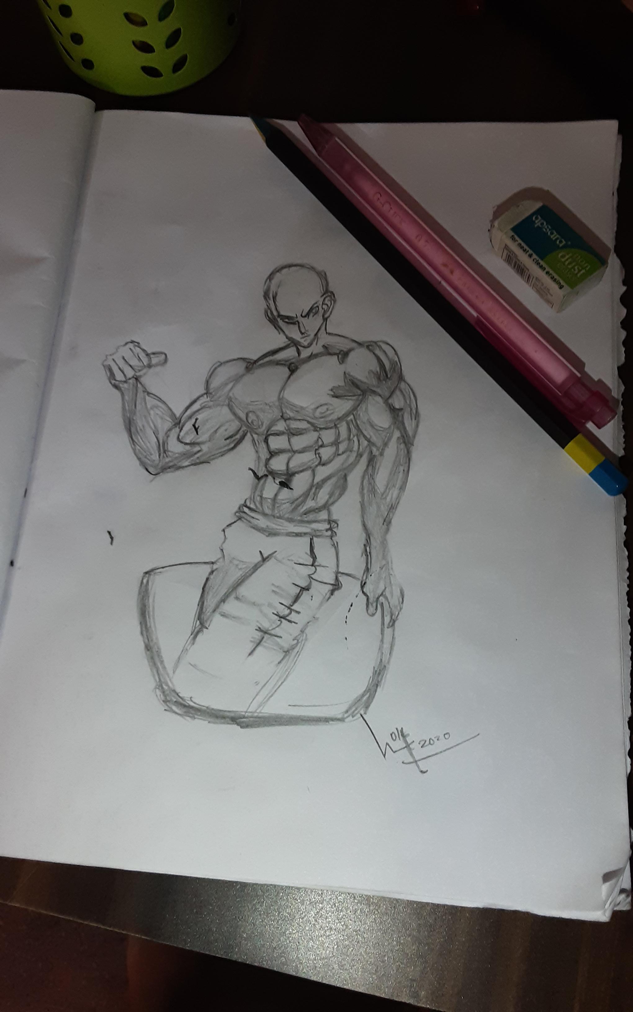 Saitama's quarantine workout OnePunchMan