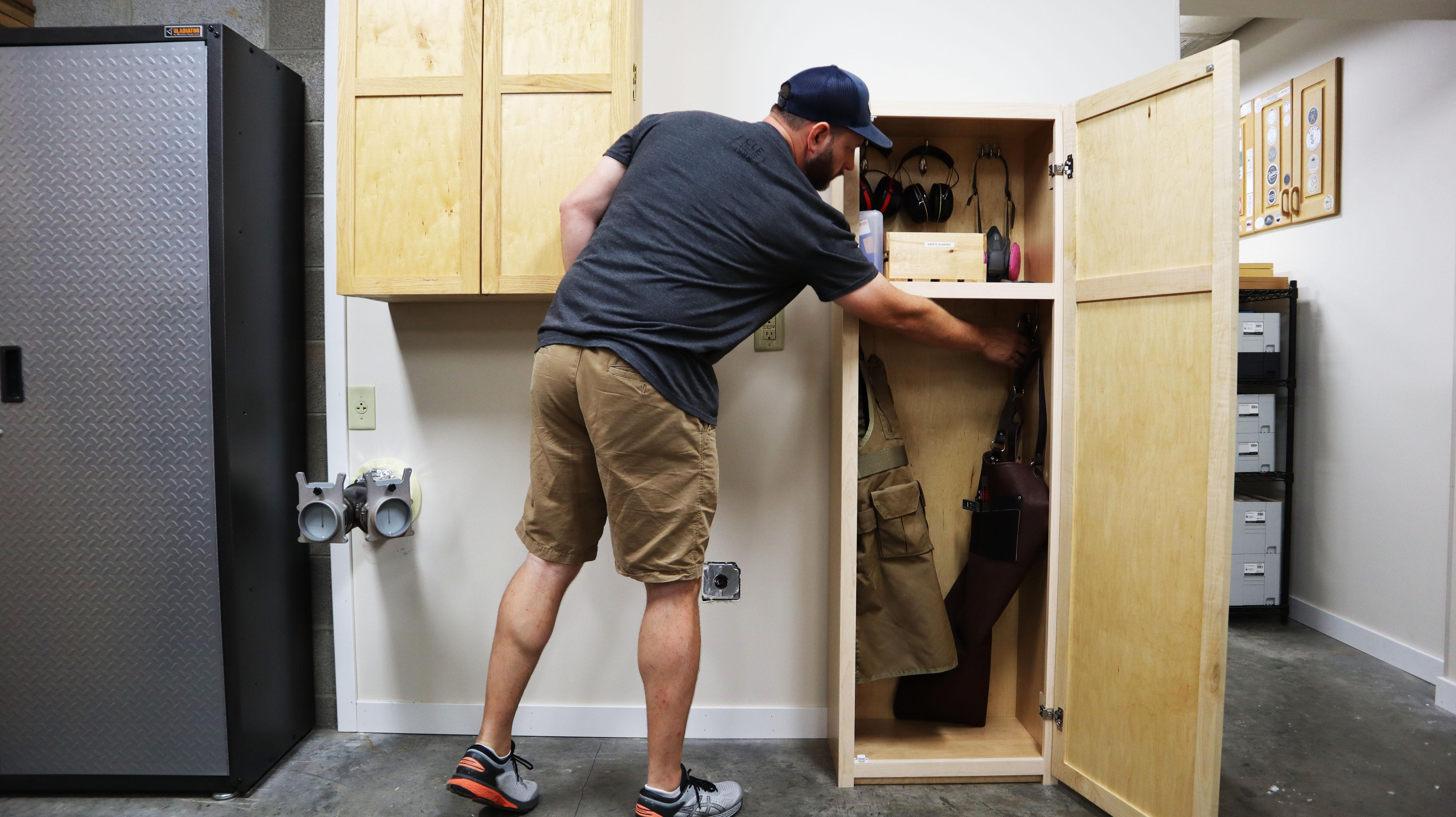 Tall Storage Solution r/woodworking