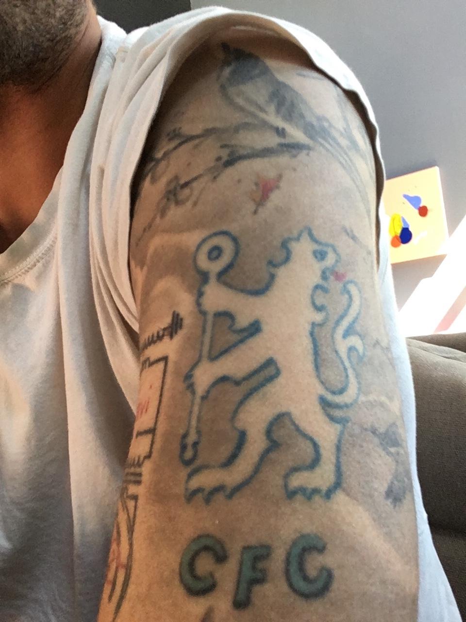 Thought I would share my Chelsea tattoo as well! chelseafc