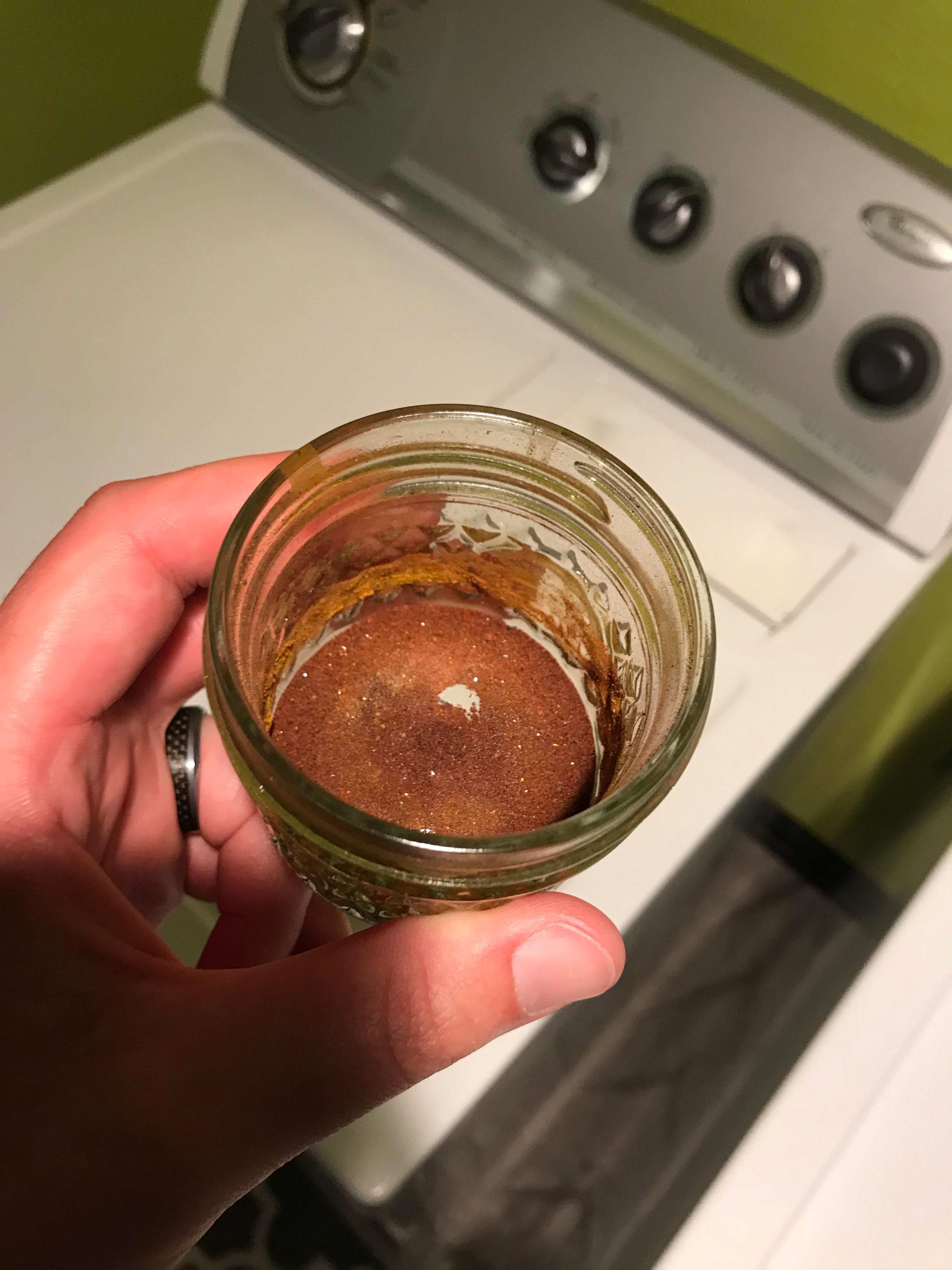 Pro Chem dye dried up. Should I just use acetone to recoup it. Or hot