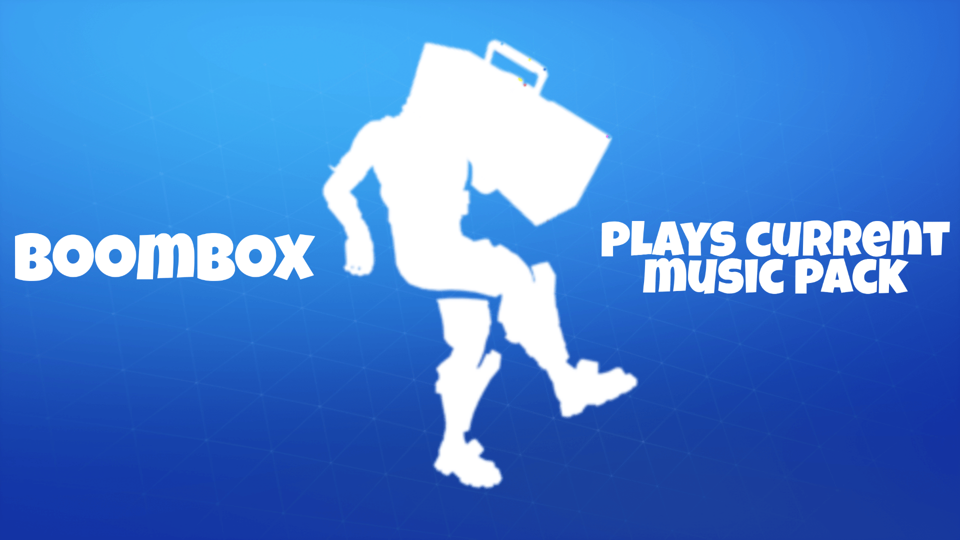 Boombox Emote Concept r/FortNiteBR