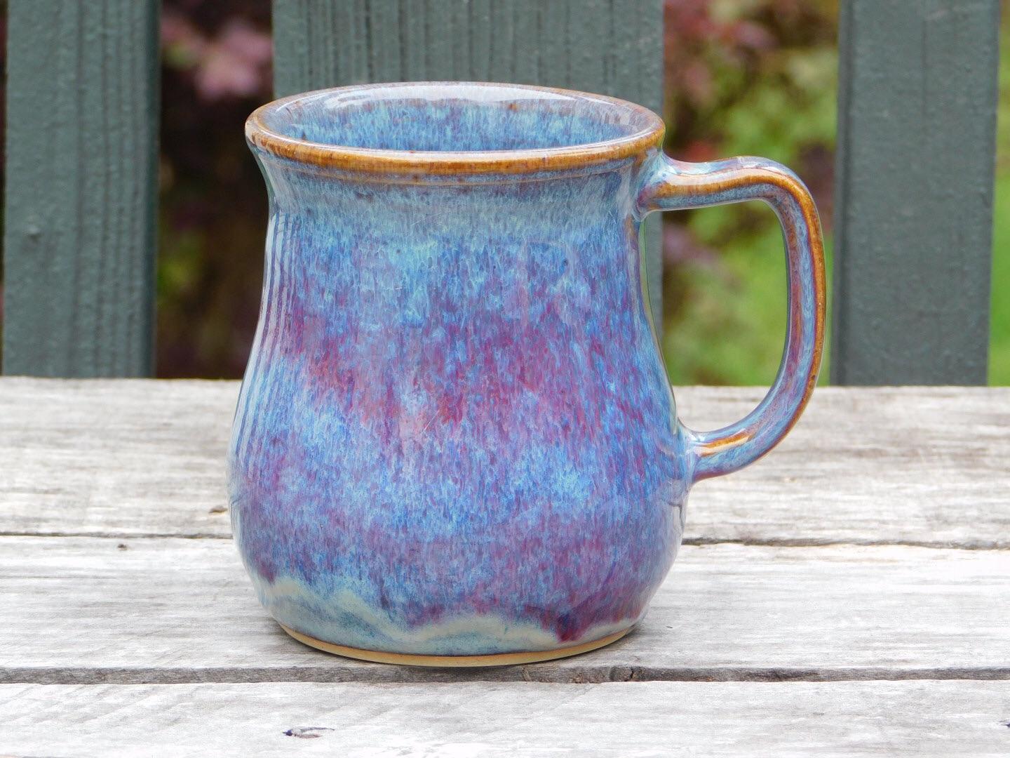 Smokey merlot over blue rutile Ceramics ideas pottery, Pottery