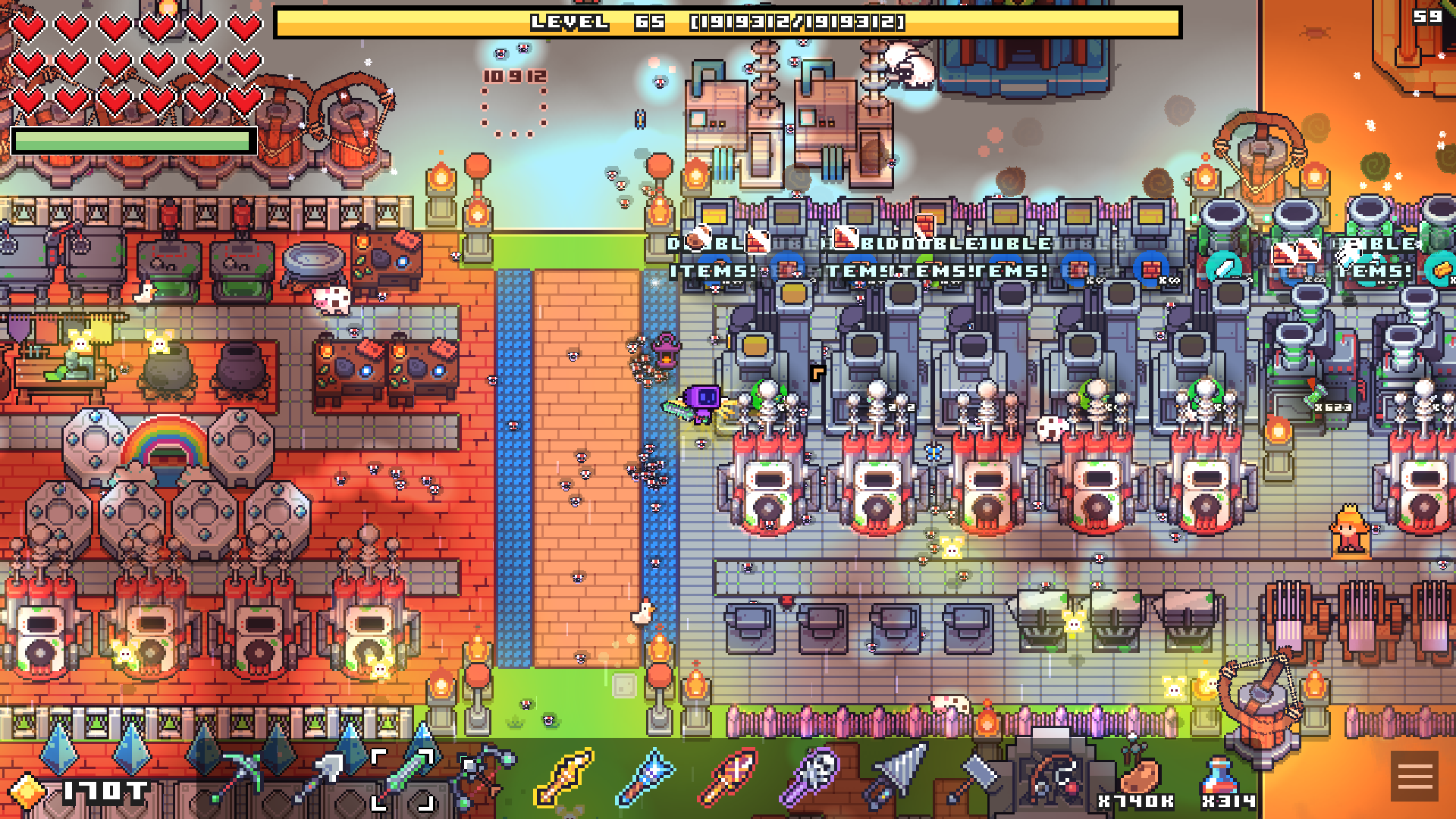 This is my forager endgame base. r/Forager