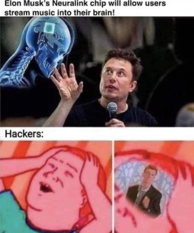 this is a funny meme but it got me thinking. Normally we say music is