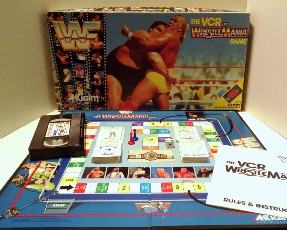 Looking For the Rulebook of this WWF Wrestlemania VCR Board Game r