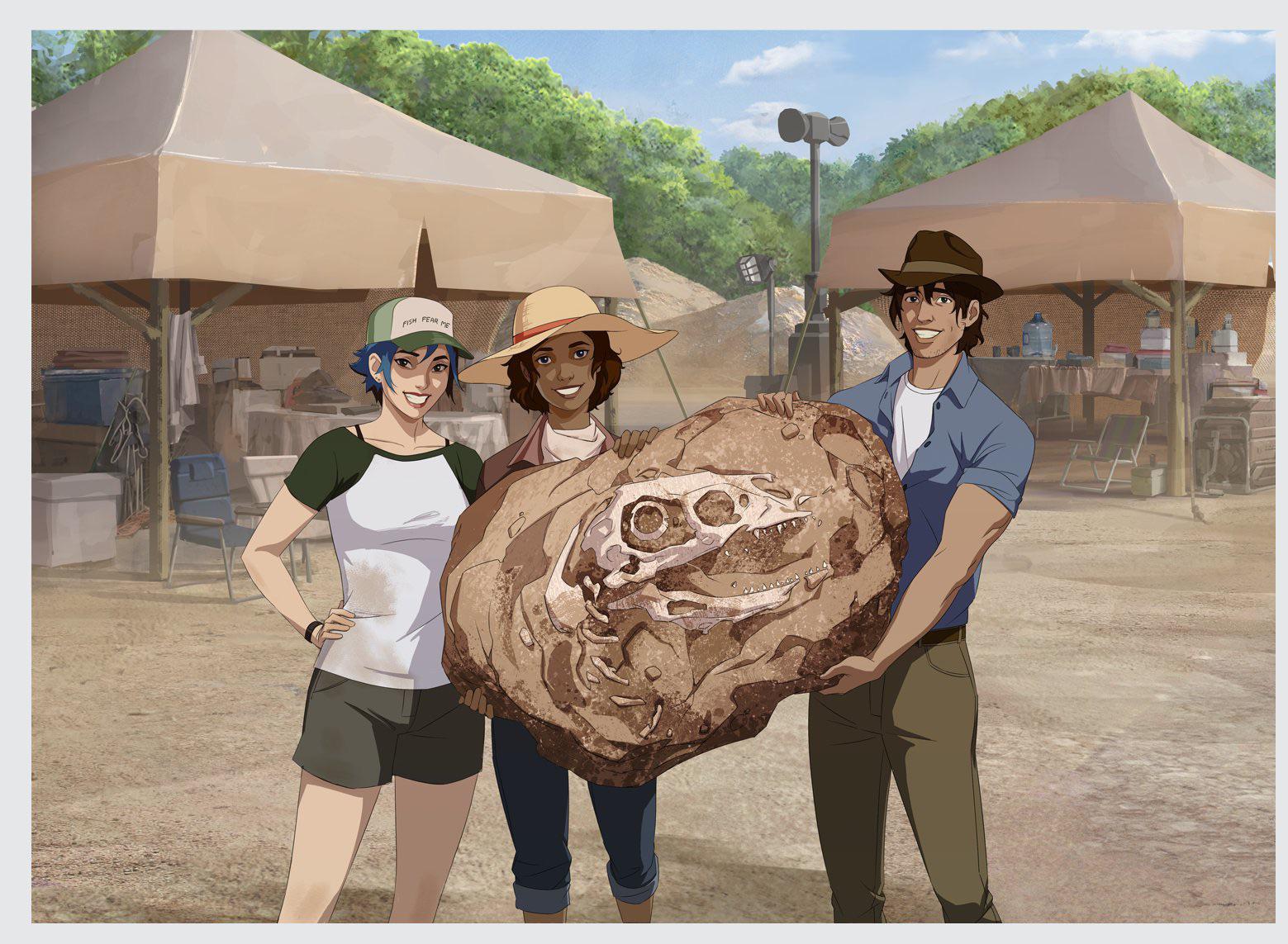 Helena's flashbacks of her life with Victoria in the ARK Animated