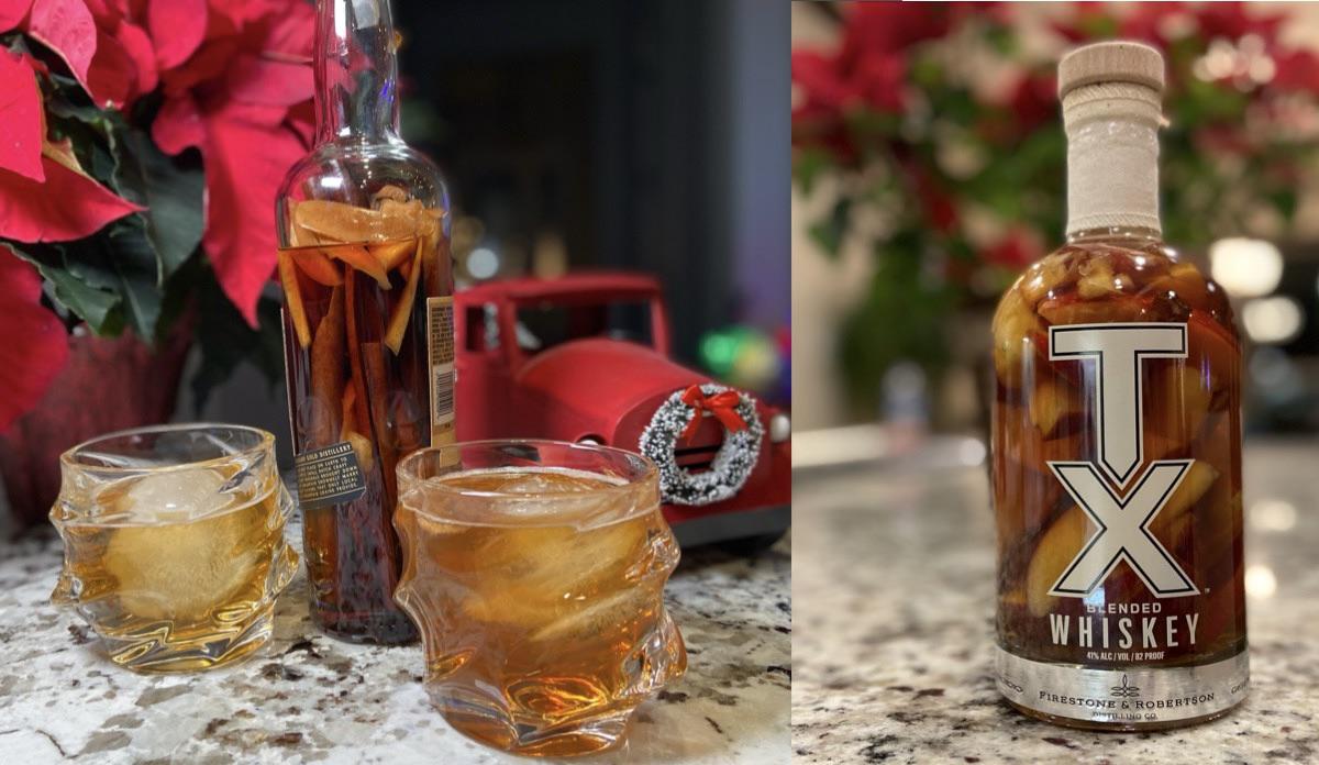 Infused some apple cinnamon whiskey, so good. mixing with