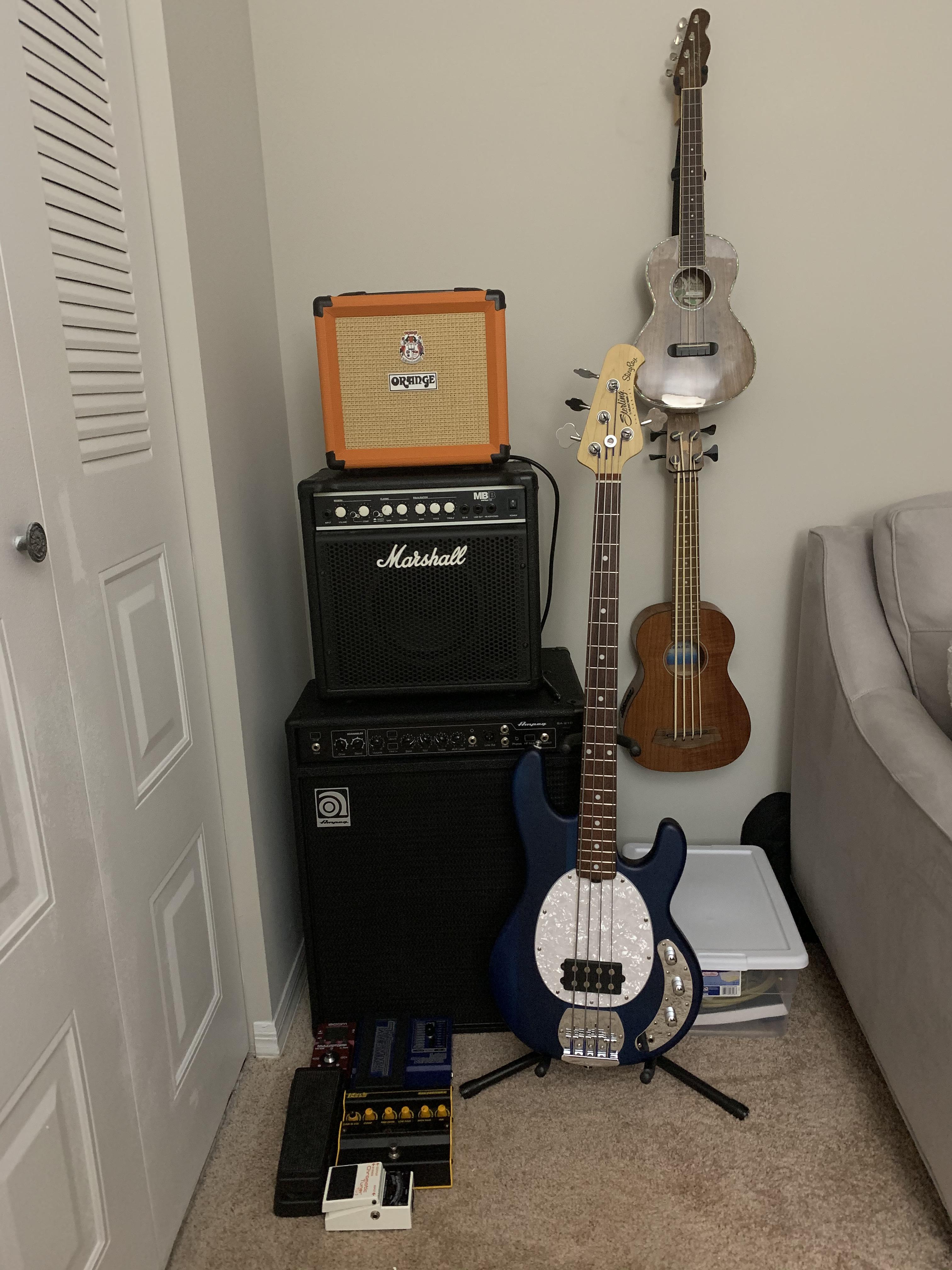 Scored the Kala U Bass for a good deal today and my lust for new gear