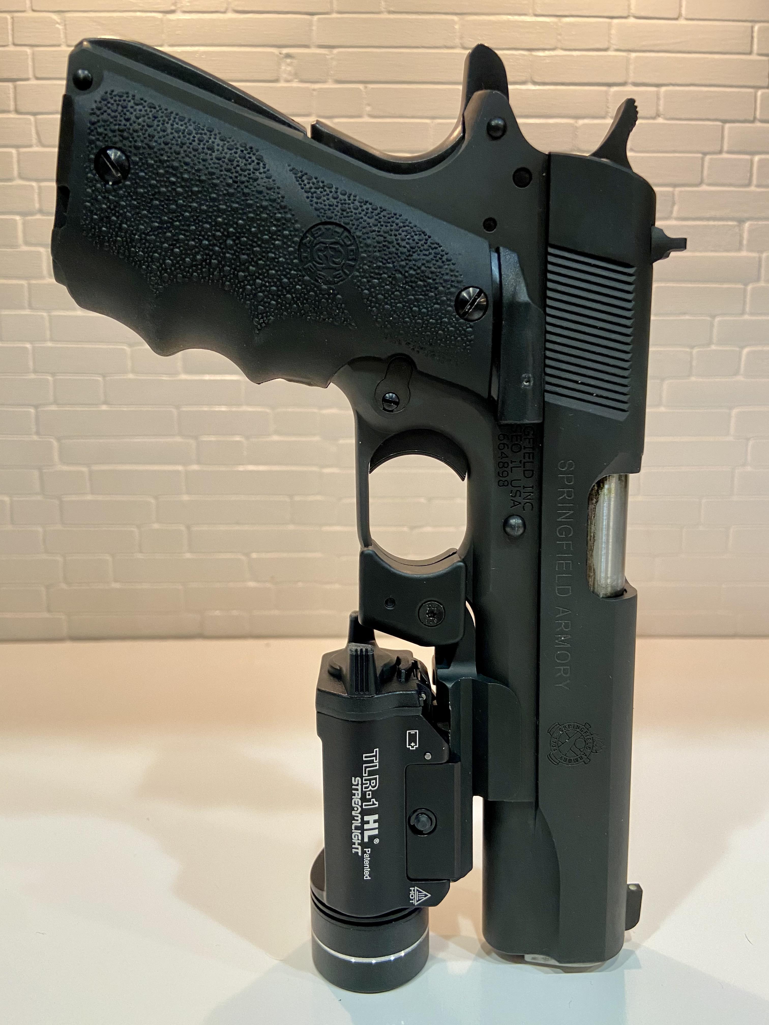 If anyone is curious about adding some accessories to your 1911, I