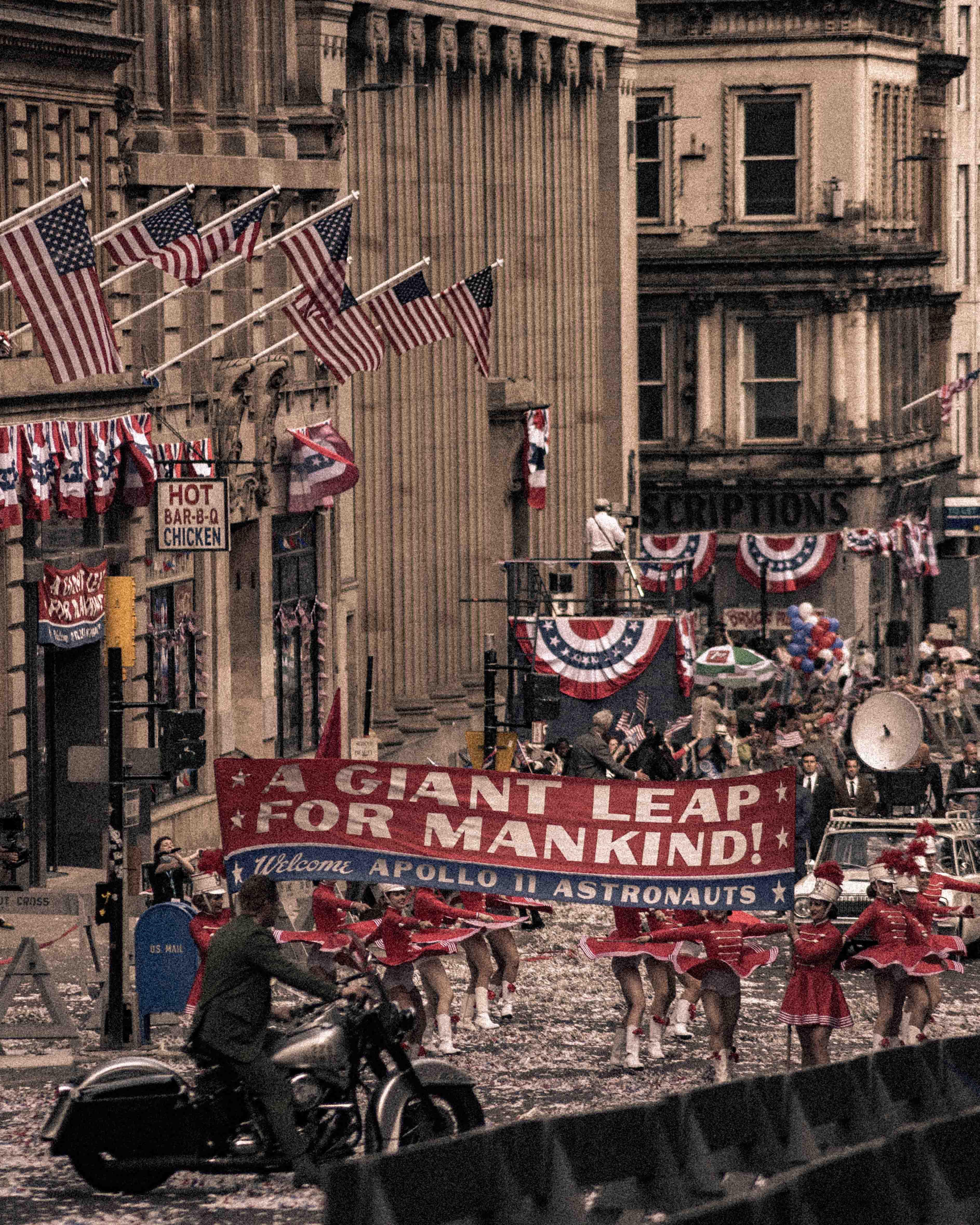 The set of Indiana Jones 5 in Glasgow, Scotland. r/pics
