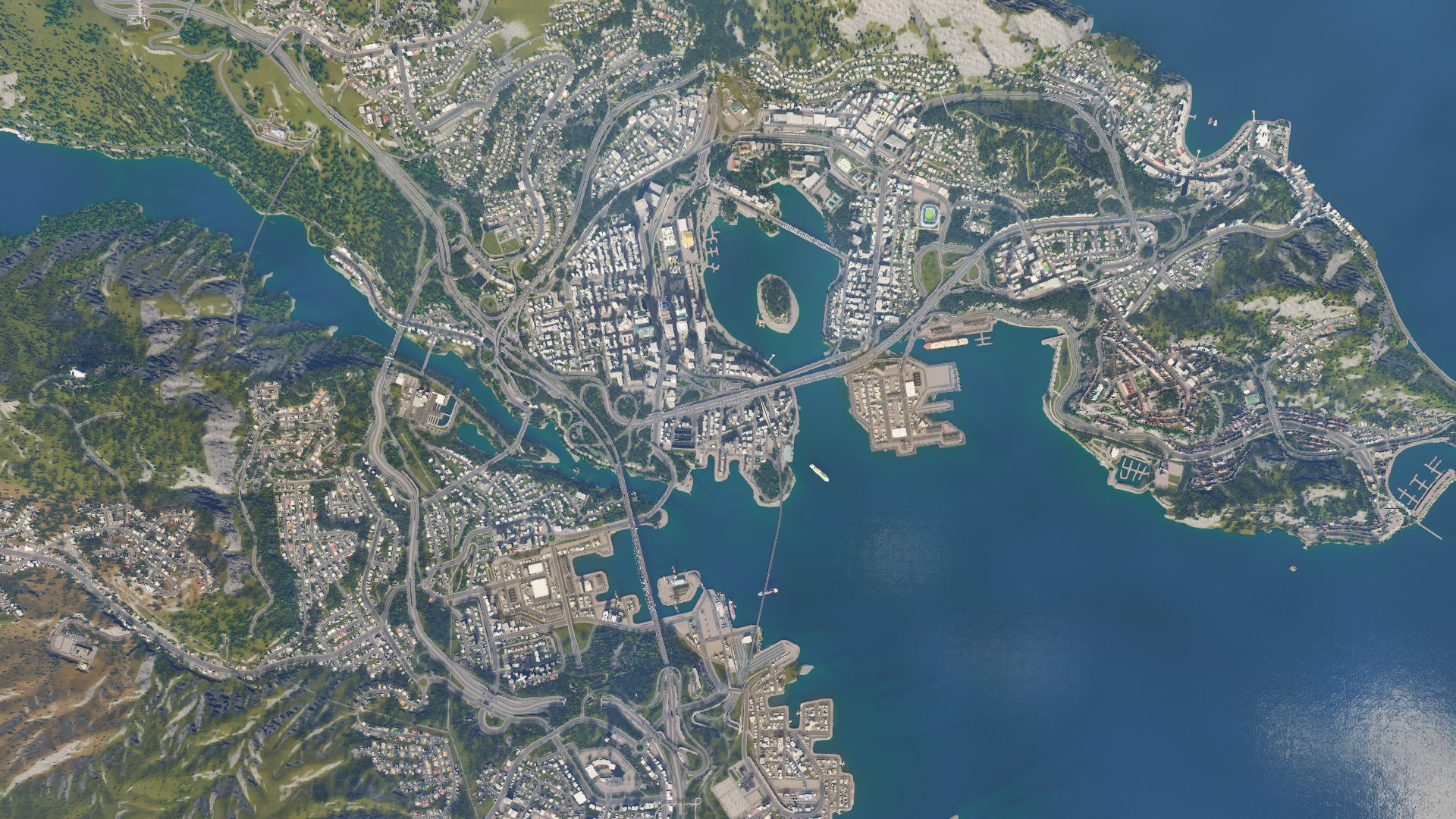 coastal development r/CitiesSkylines