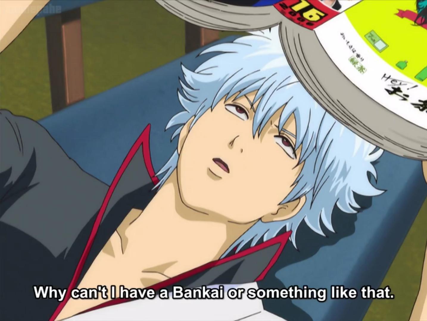 Rewatching Gintama; love all the references. r/bleach