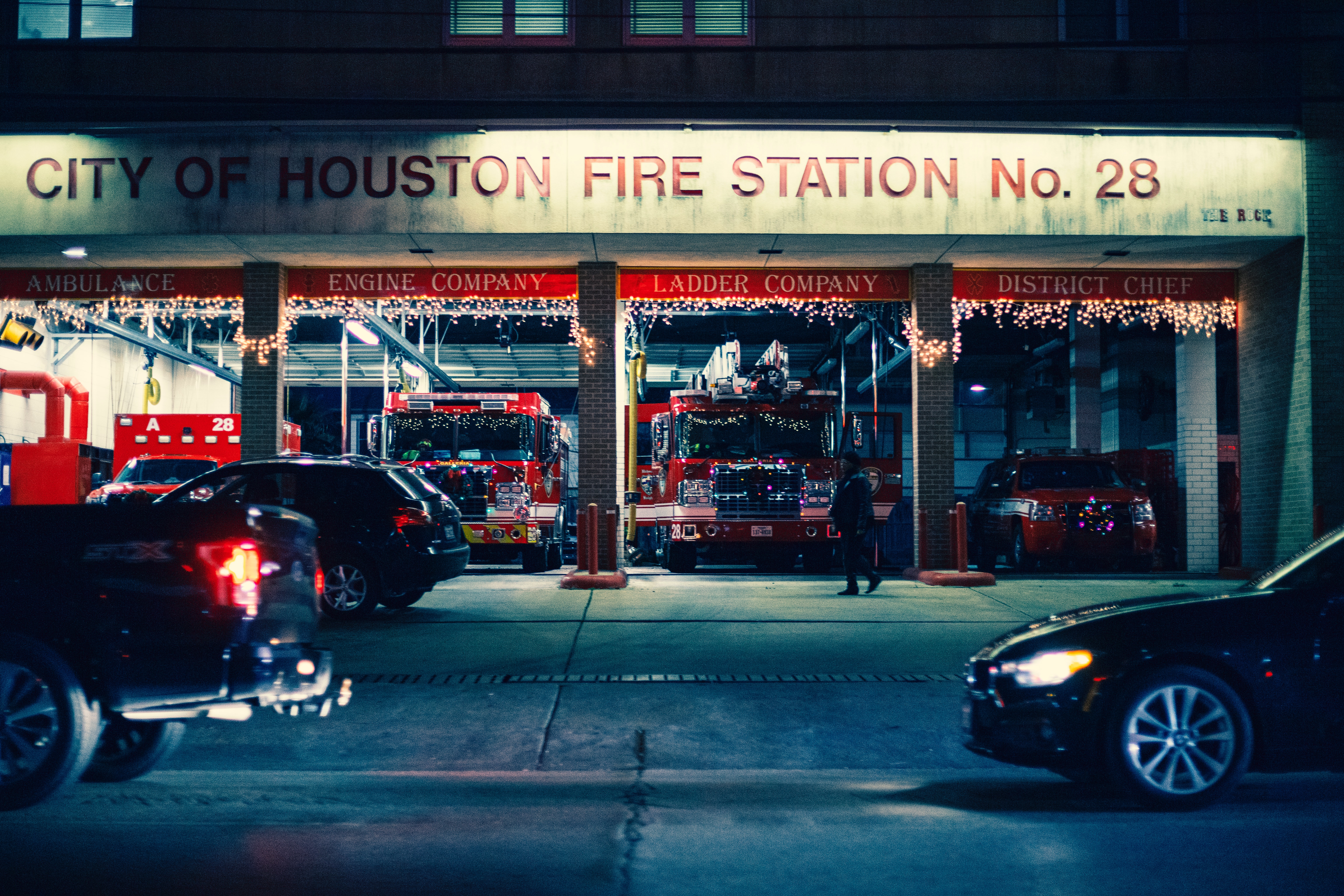 Merry Christmas from the Houston Fire Station! r/houston