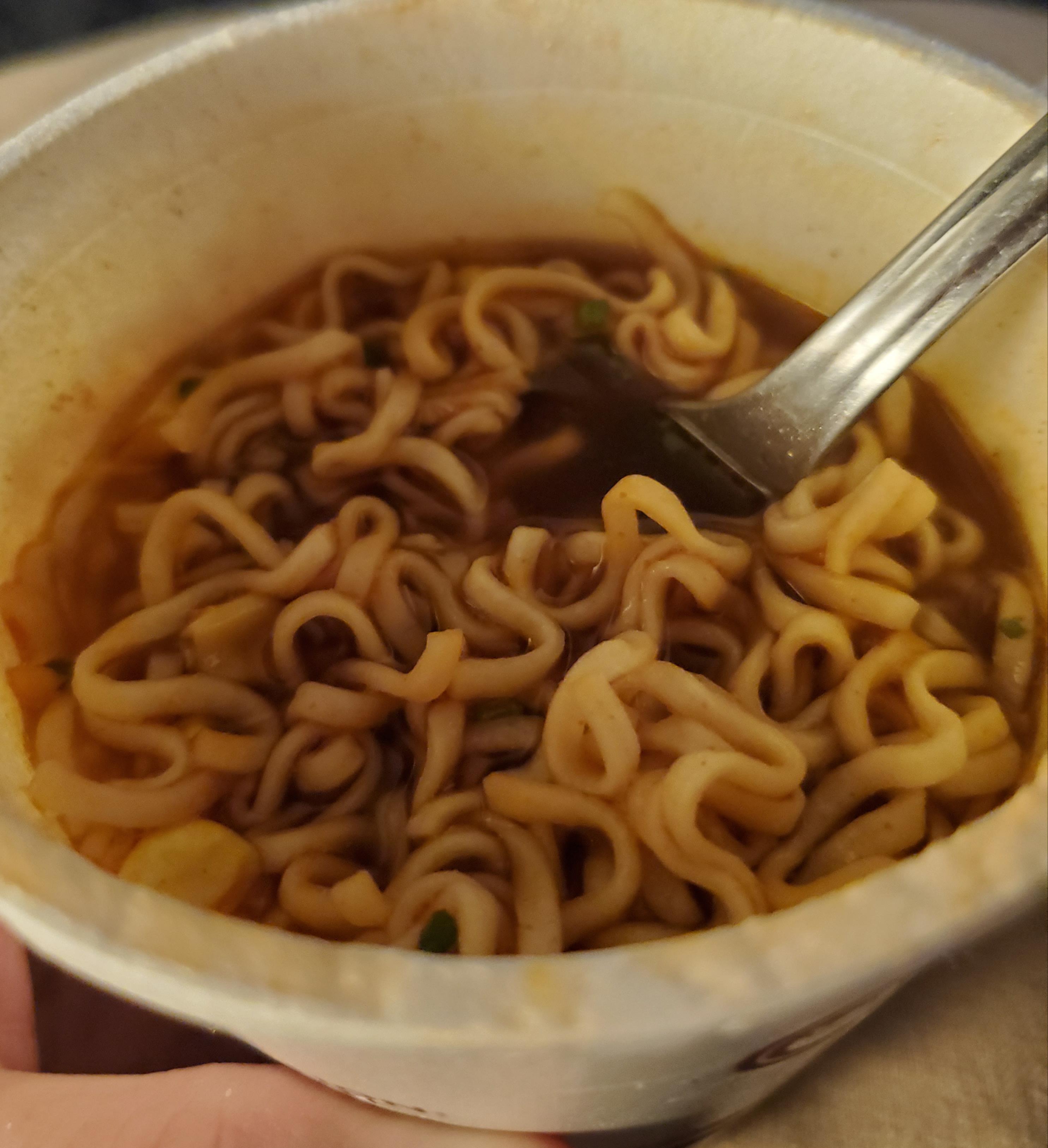 Little tip...if you use your Keurig for the hot water for ramen noodles