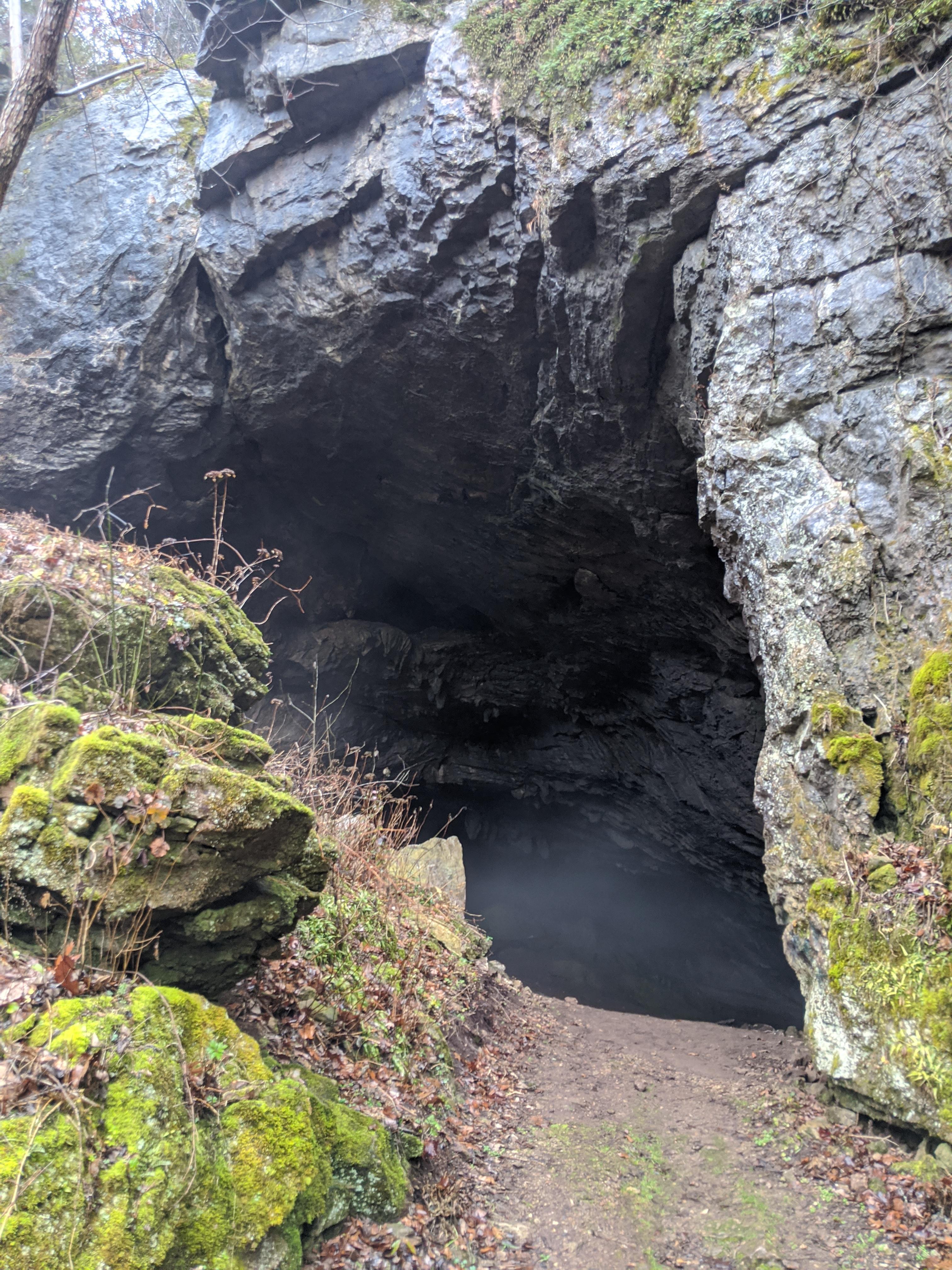 Blowing cave entrance. r/undergroundozarks