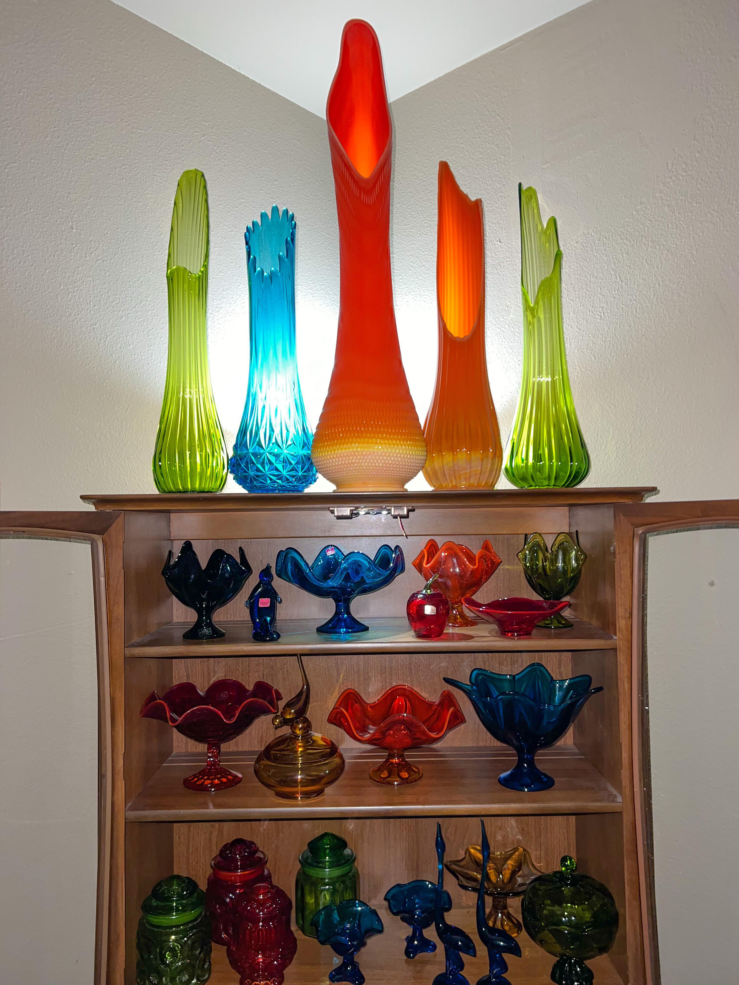 Only started collecting Viking and LE Smith Swung Glass in August. I’ve