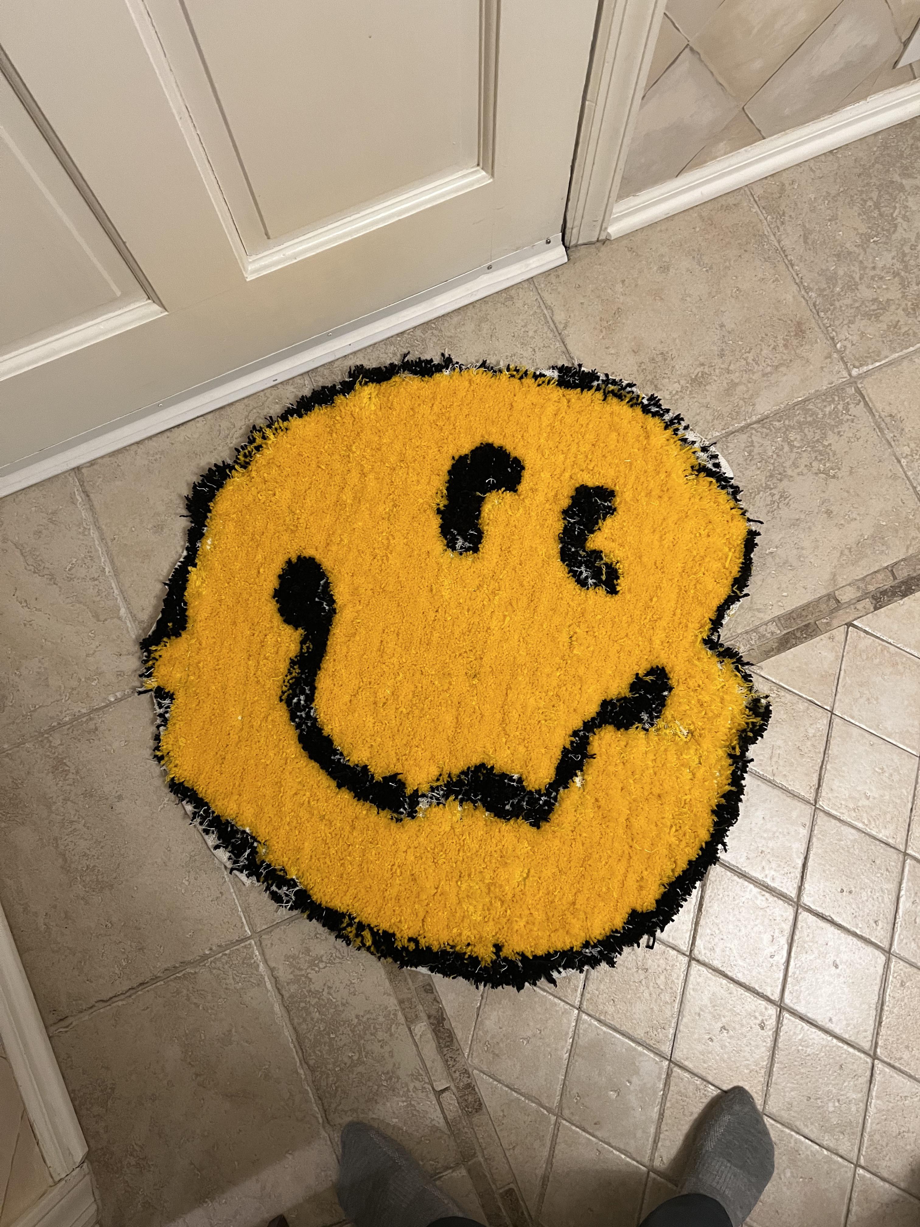 My first ever rug (and reddit post)! It has some holes and a lot of