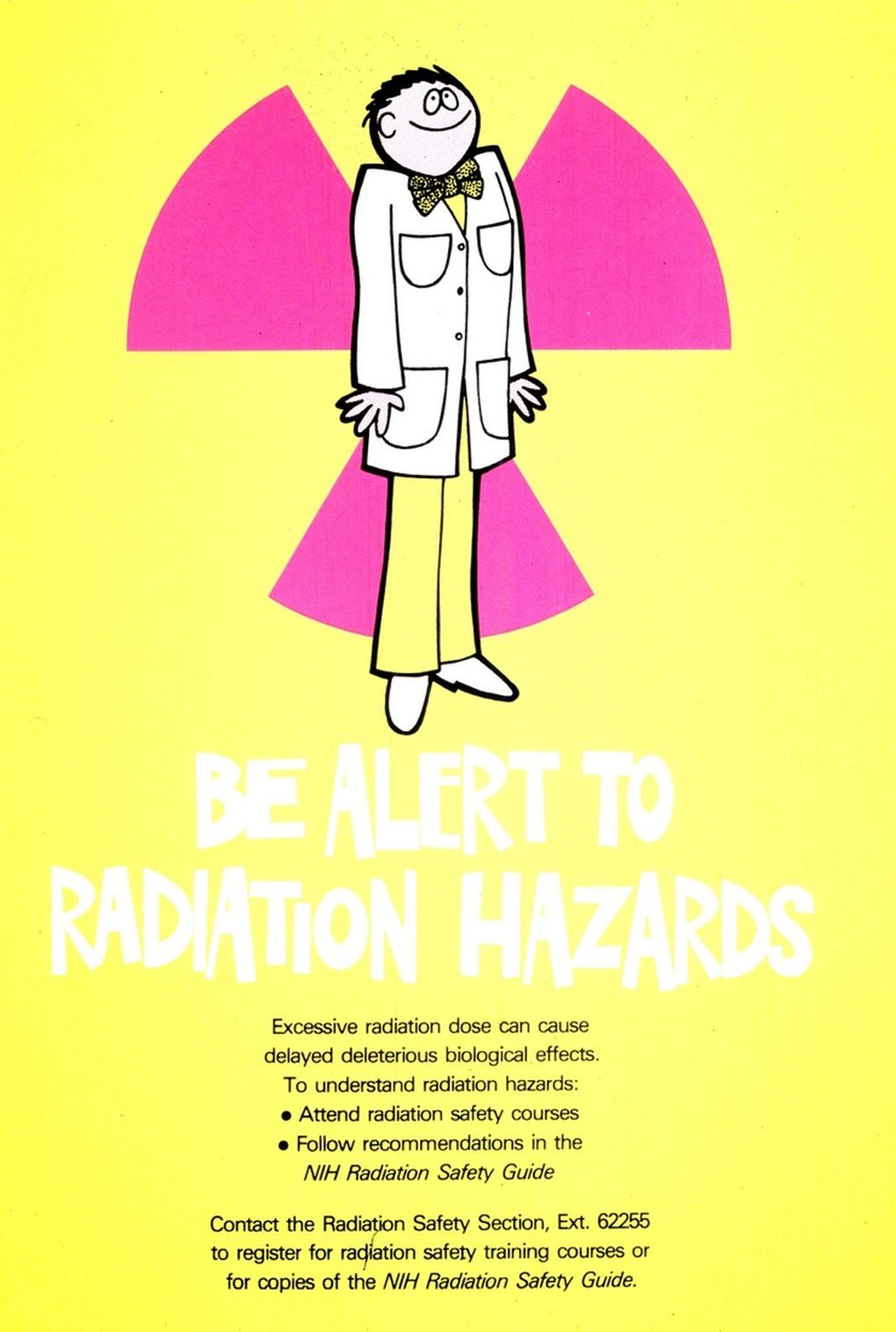 "Be alert to radiation hazards" [1990's] PropagandaPosters