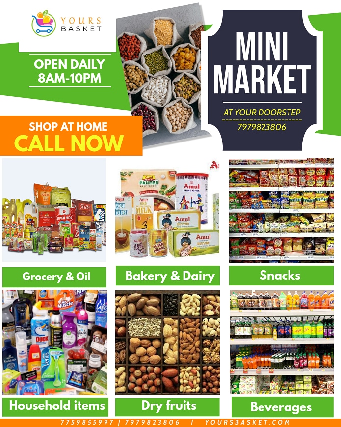 Need suggestions We're opening an online grocery store for our city