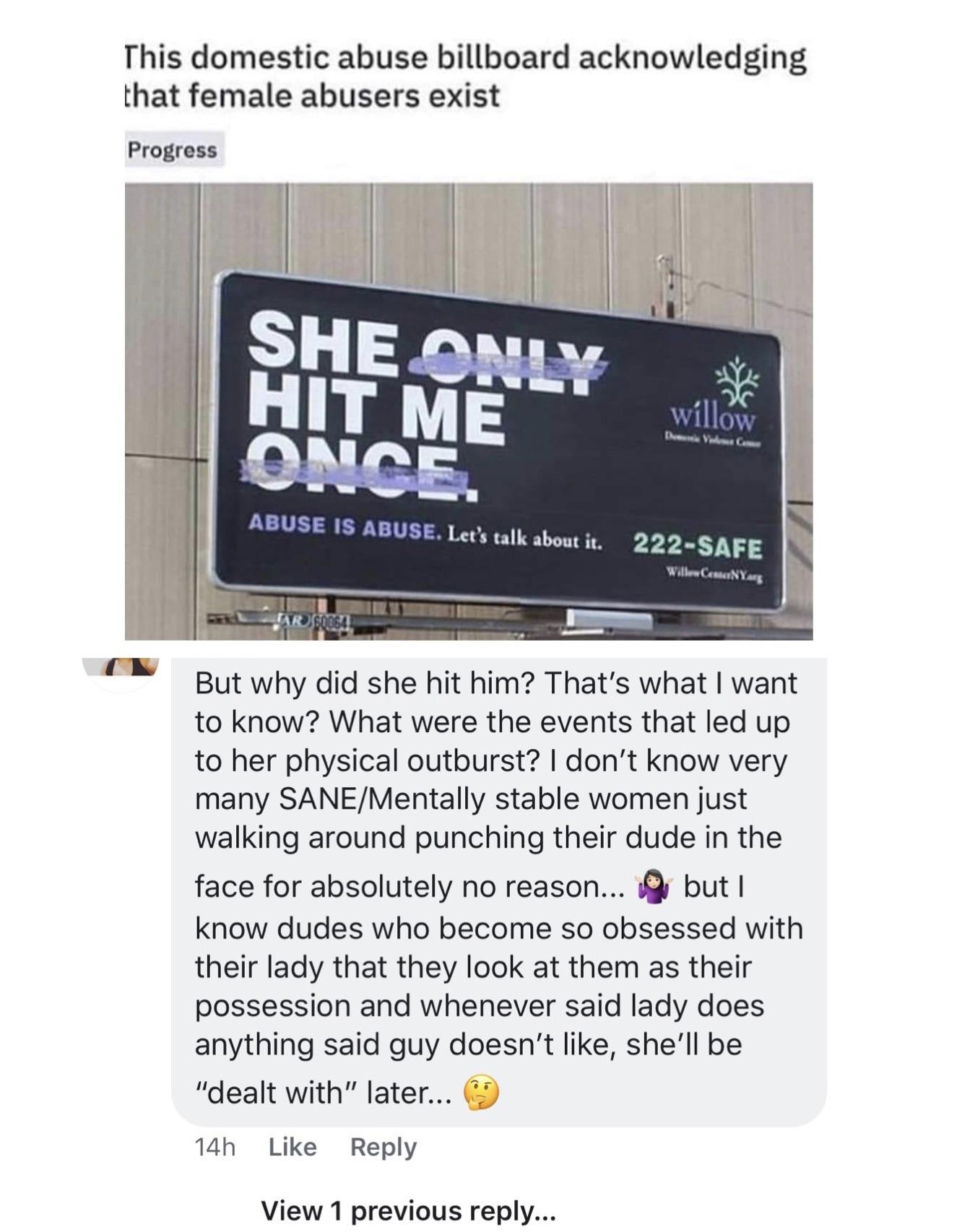 Feminist rages spilling the very definition of Victim blaming MensRights