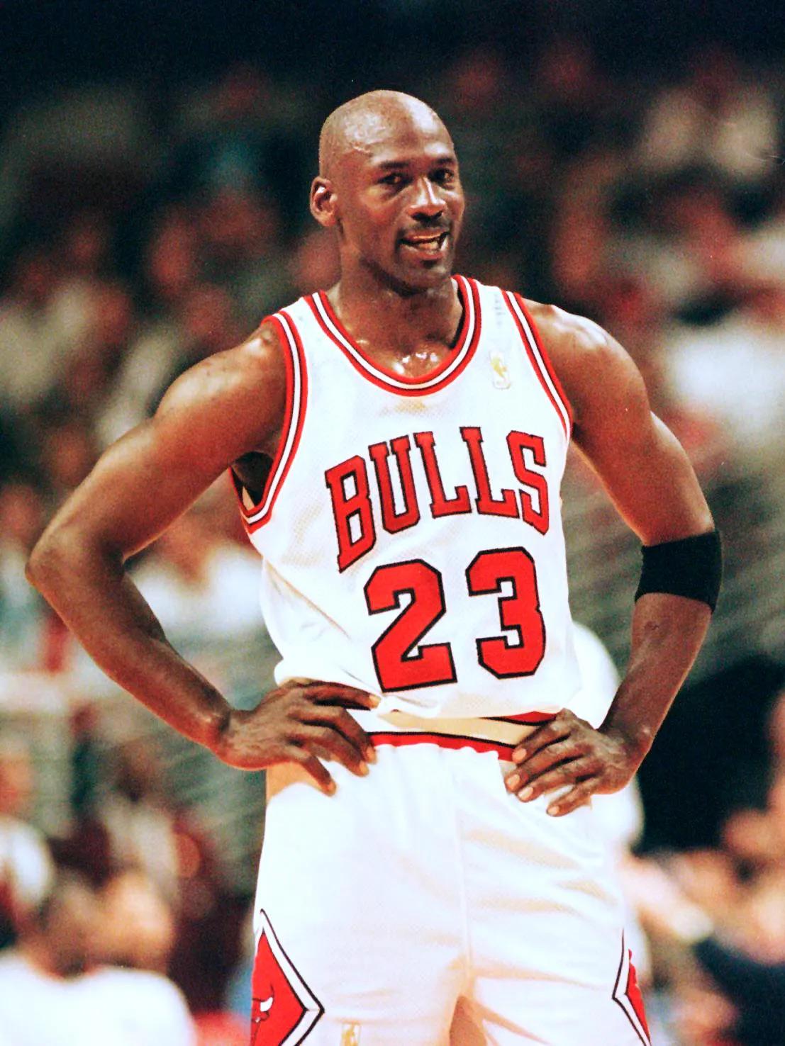 I am in high school. This is Michael Jordan. He went to Emsley A. Laney