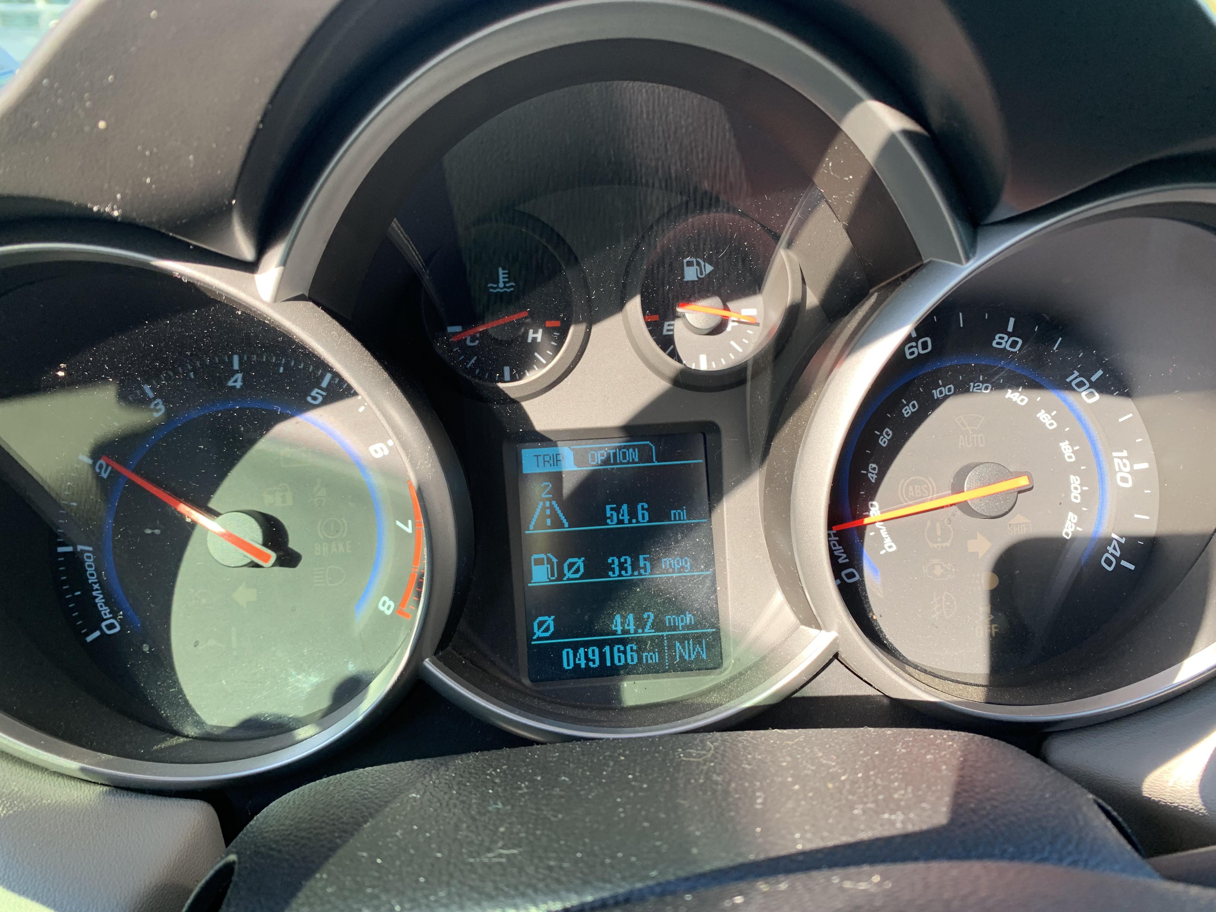 Just bought a ‘14 cruze, I’m loving the gas mileage compared to my last