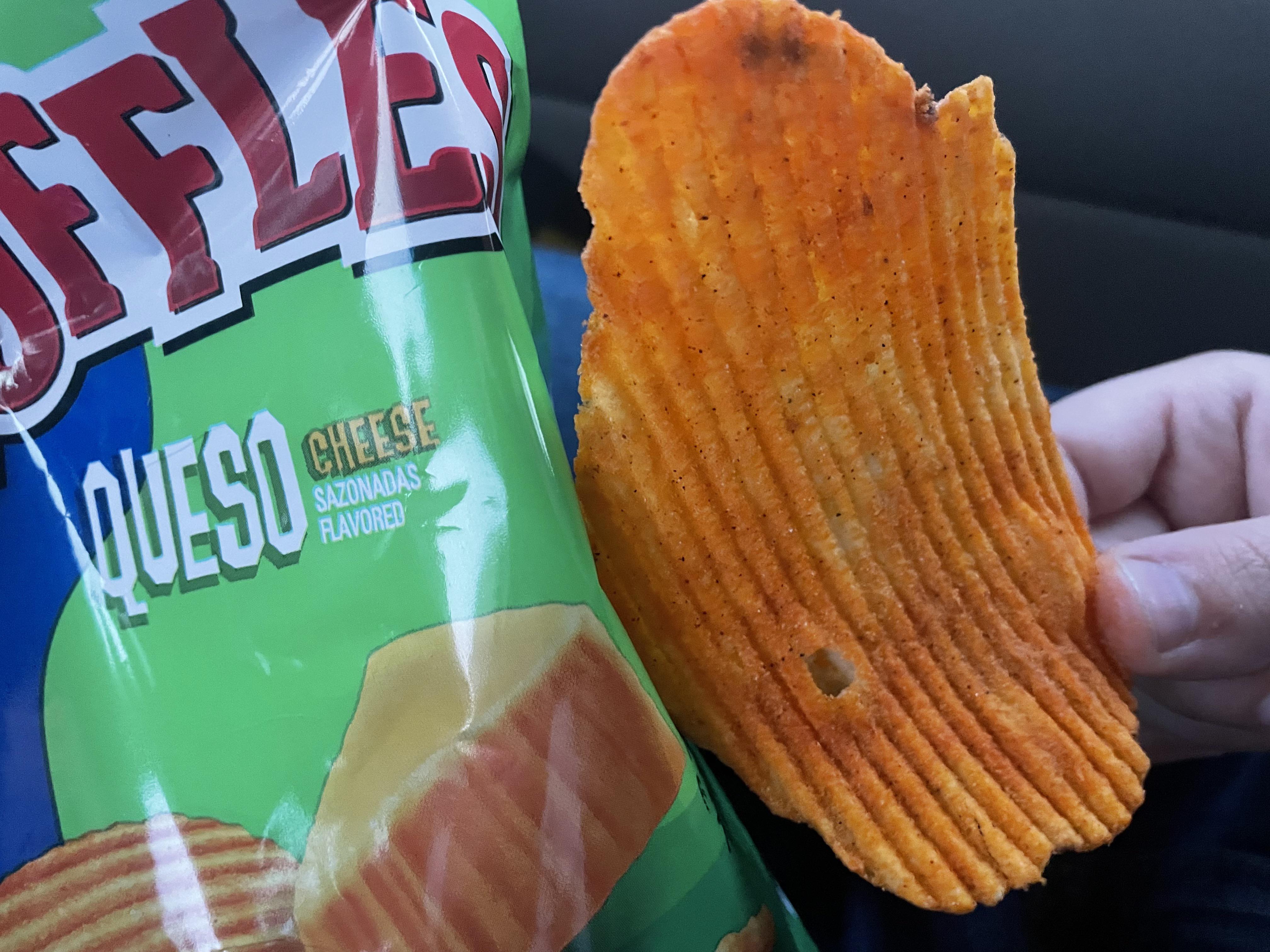 RUFFLES® Queso Cheese Flavored Potato Chips Ruffles, 48 OFF