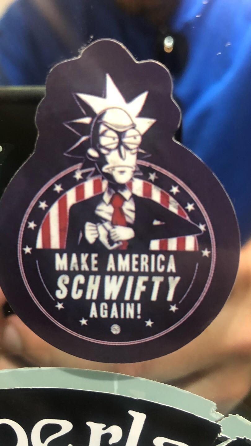 Spotted at The Gravel Bar in Ennis, MT r/rickandmorty