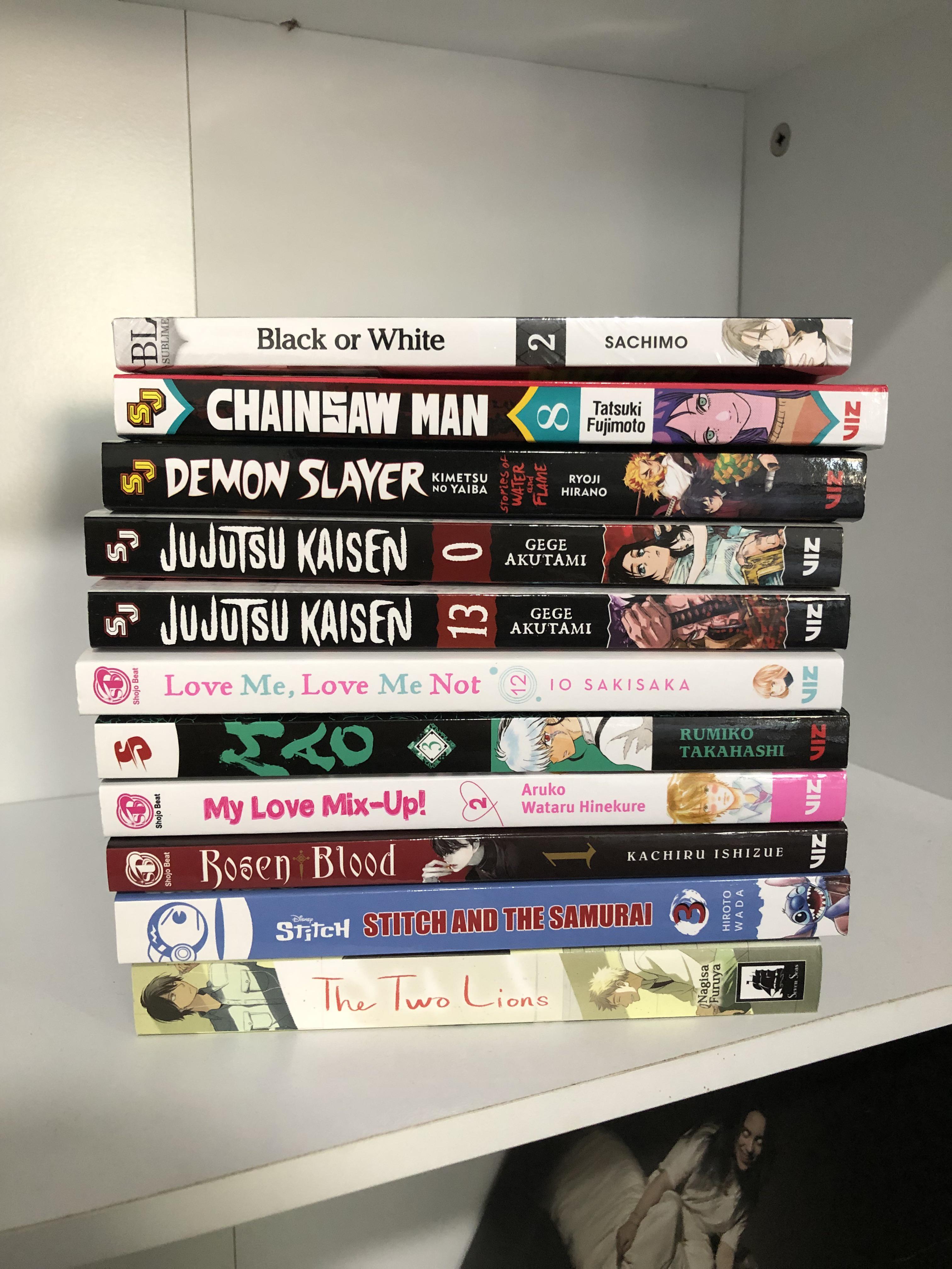 today mangas haul (all back order from kinokuniya Sydney). I also wait