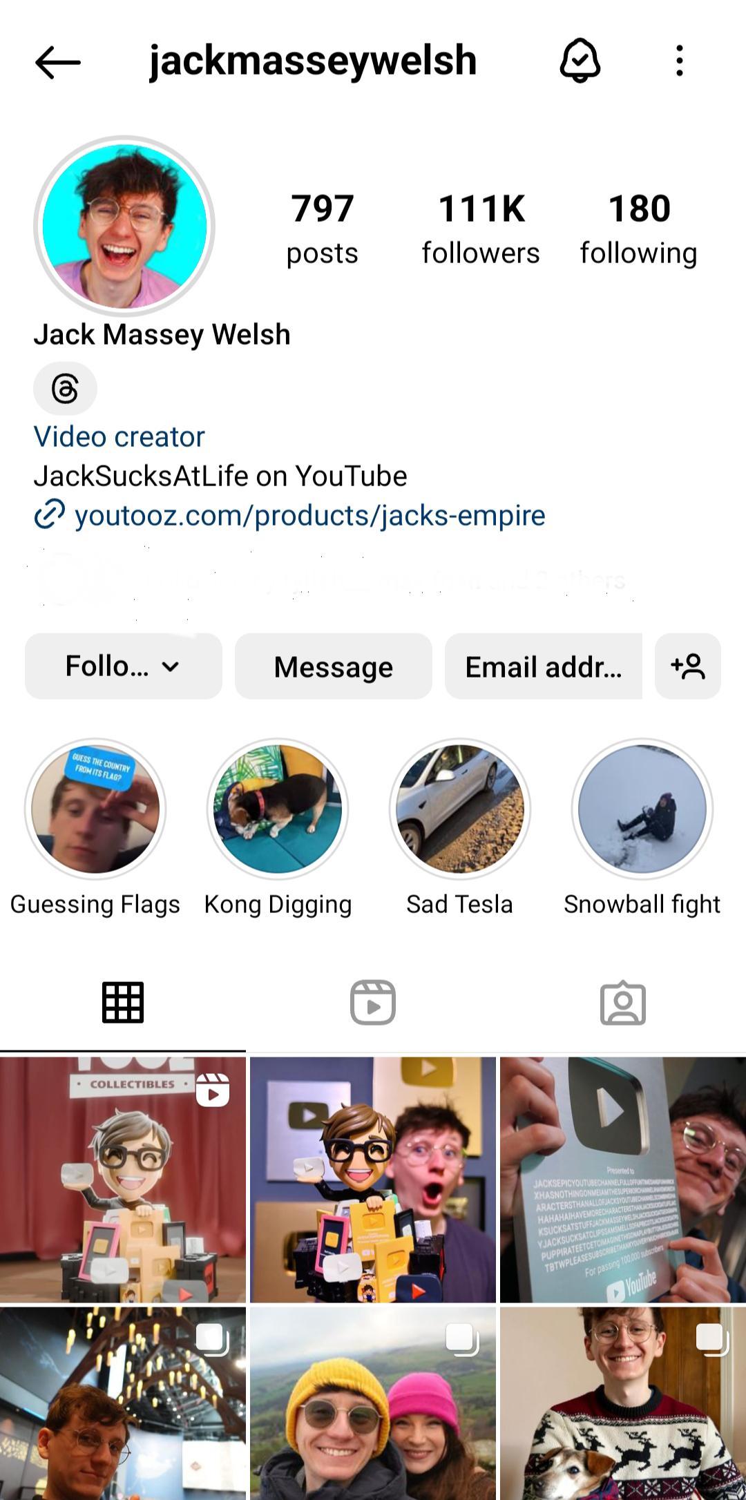 Jack should do a 'Which of my followers has the most followers?' on