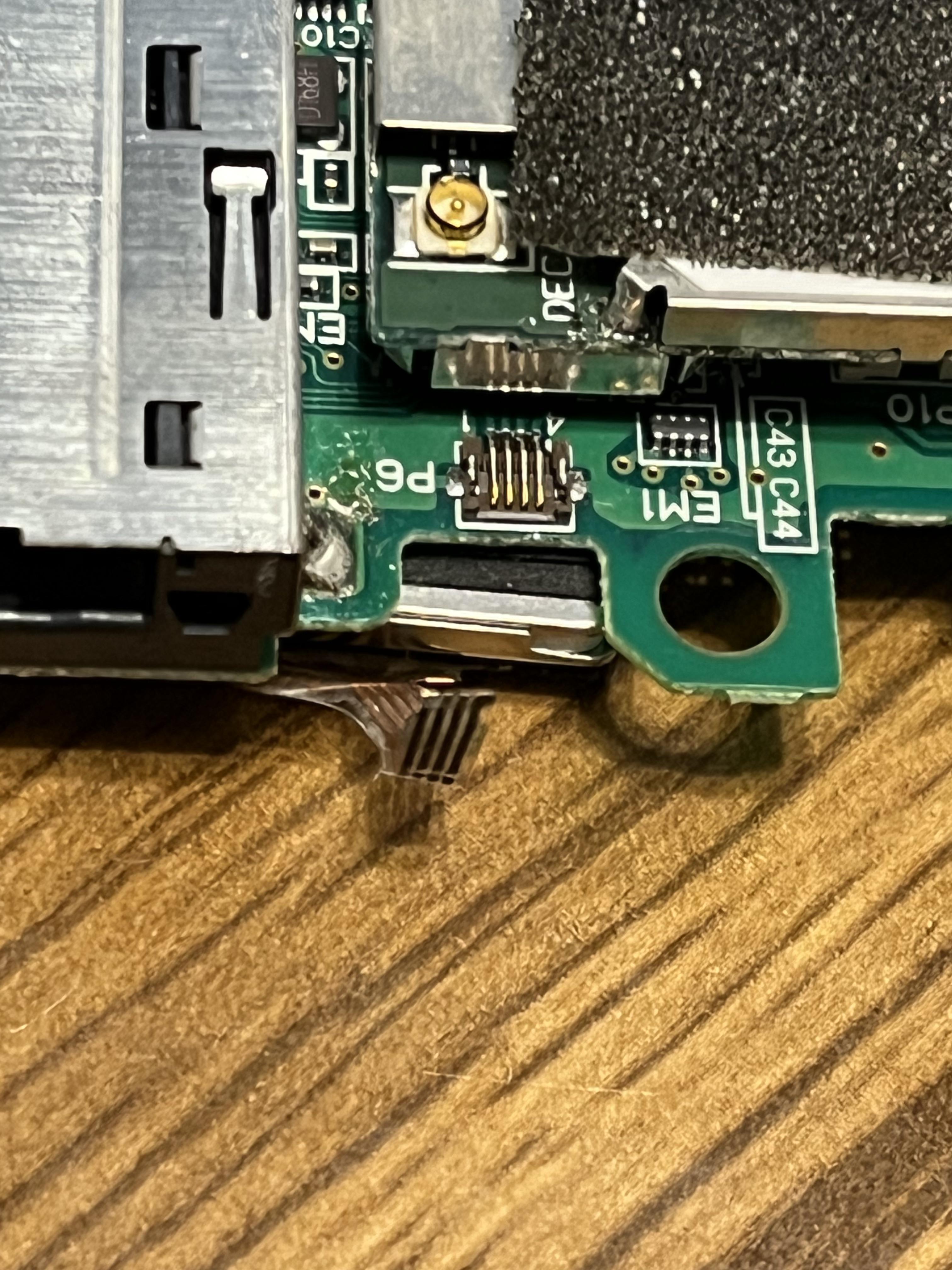 Soldering ribbon cable directly to motherboard? r/soldering