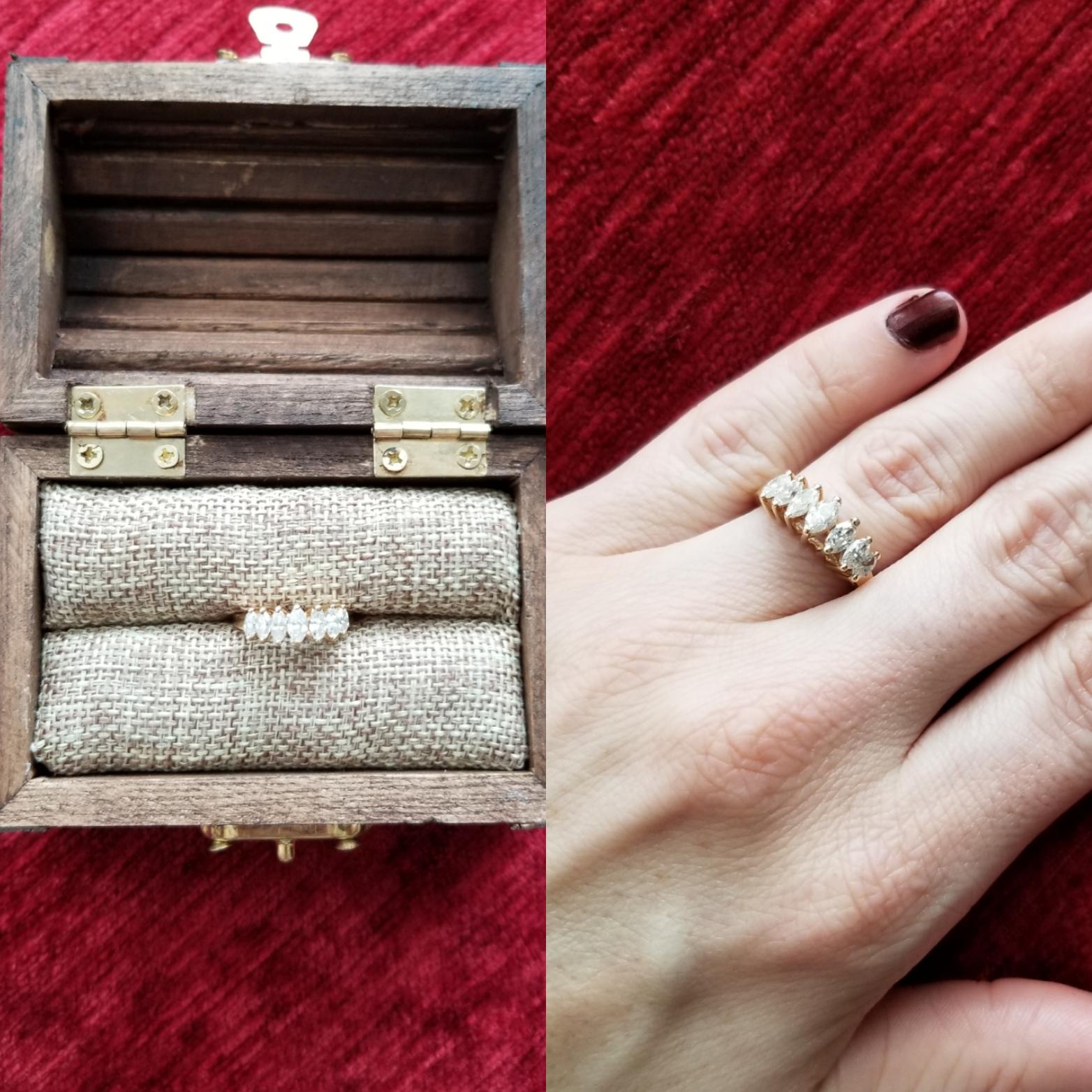 Need help finding wedding ring band to match r/weddingplanning