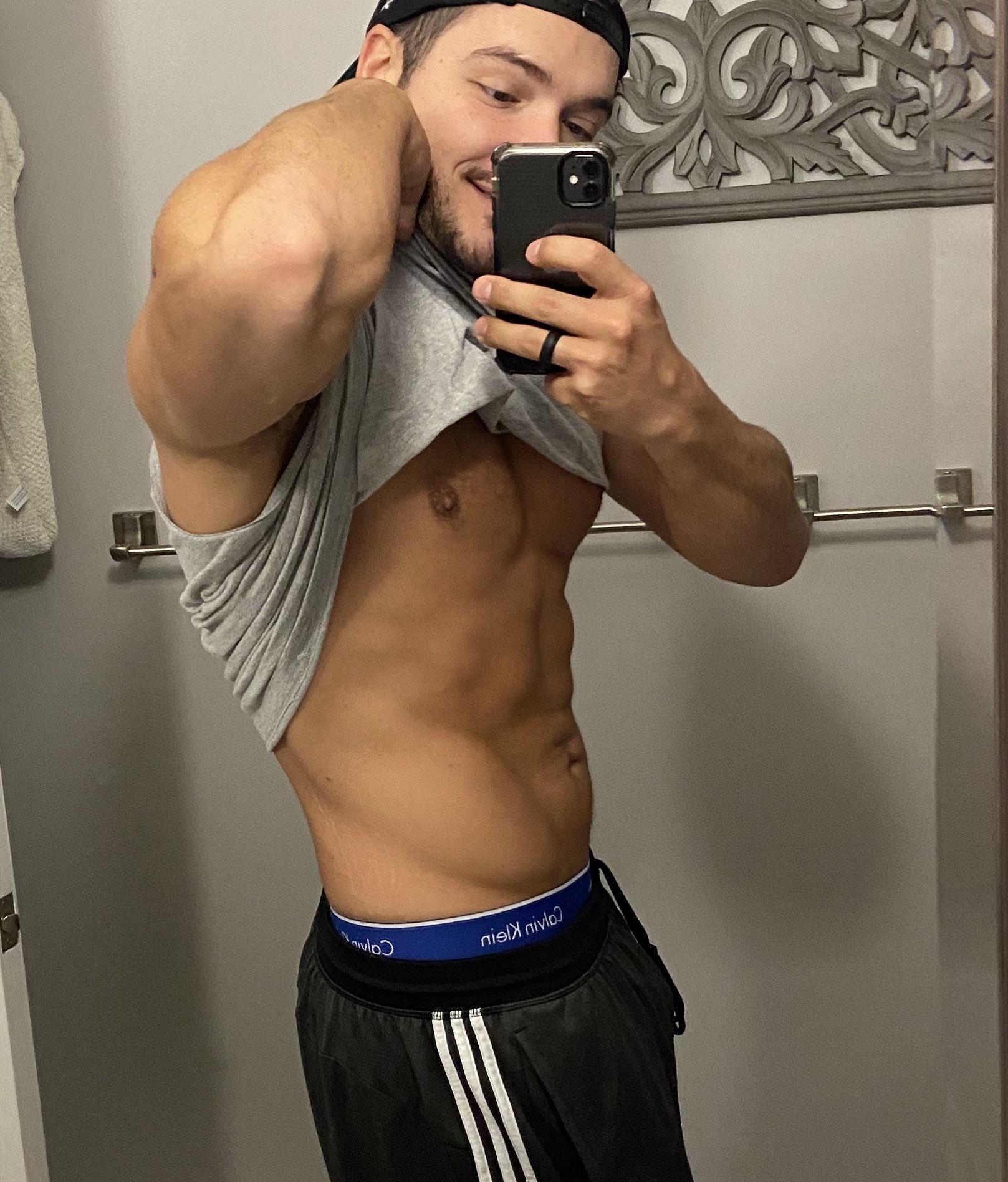 Ethan Page doing his best to sate our thirst. : WrestleWithThePackage