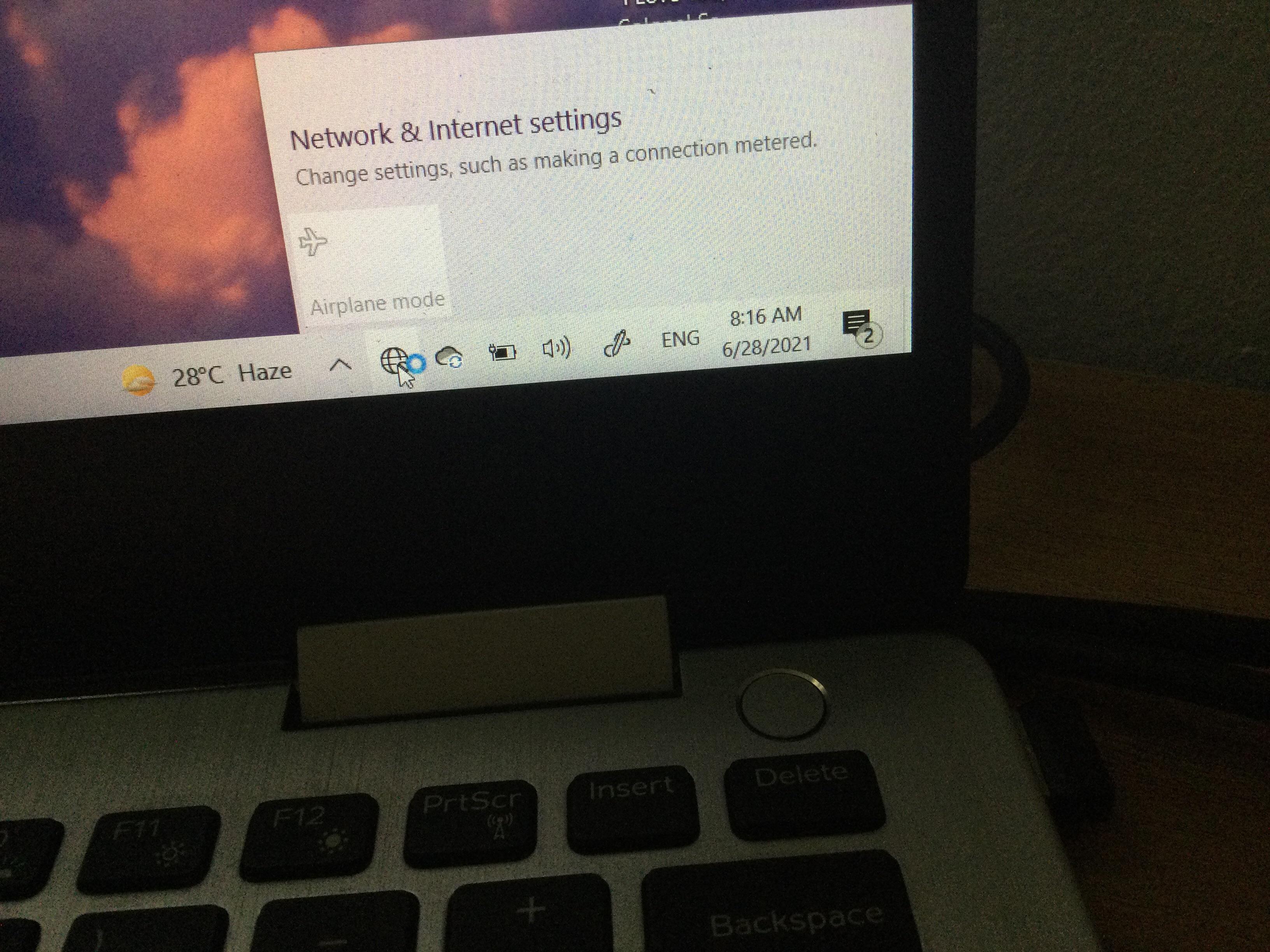 Wifi not showing up?? (Ive tried restarting my modem, then
