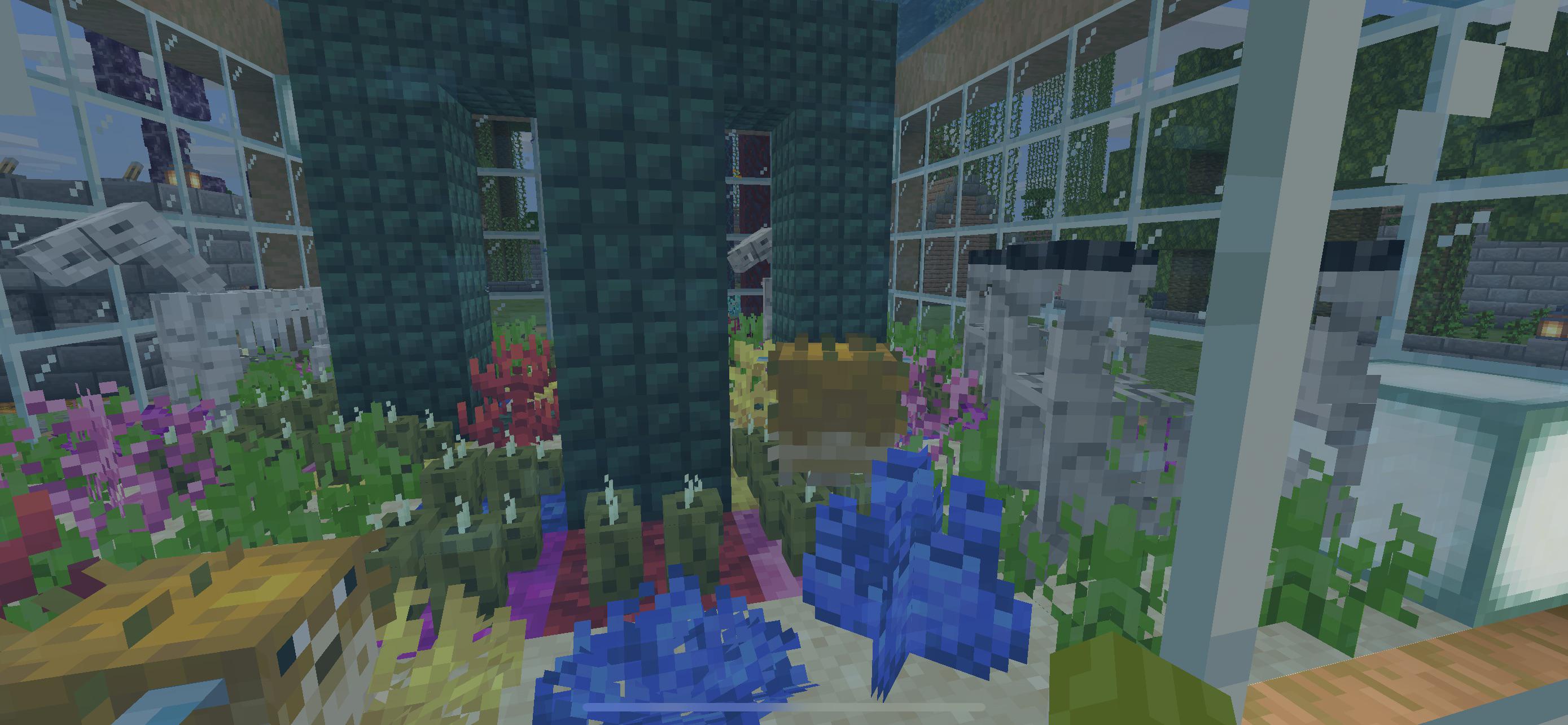 Is it possible for the puffer fish in this tank to damage the skeleton