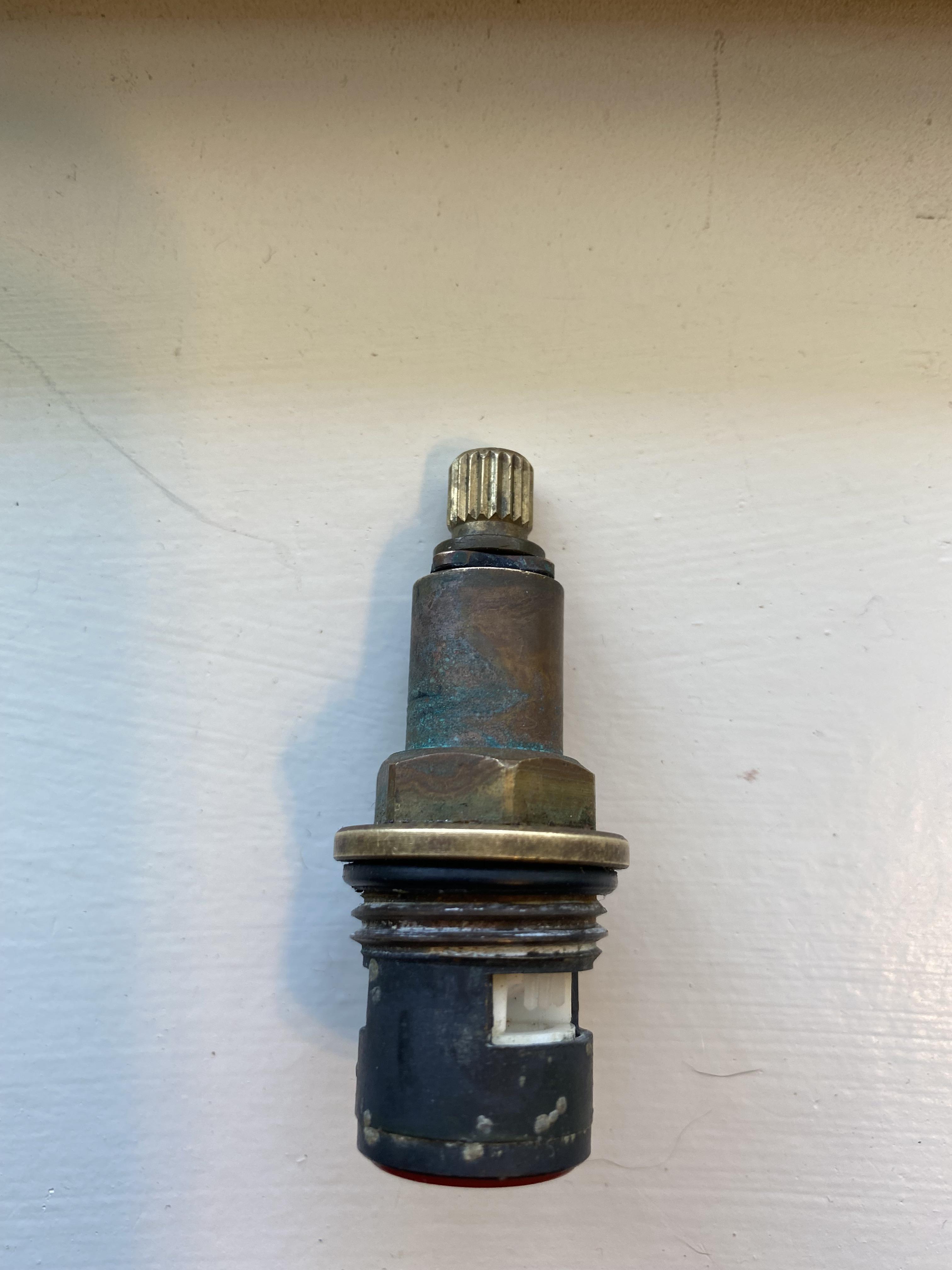 How to identify a bathroom sink cartridge without knowing manufacturer