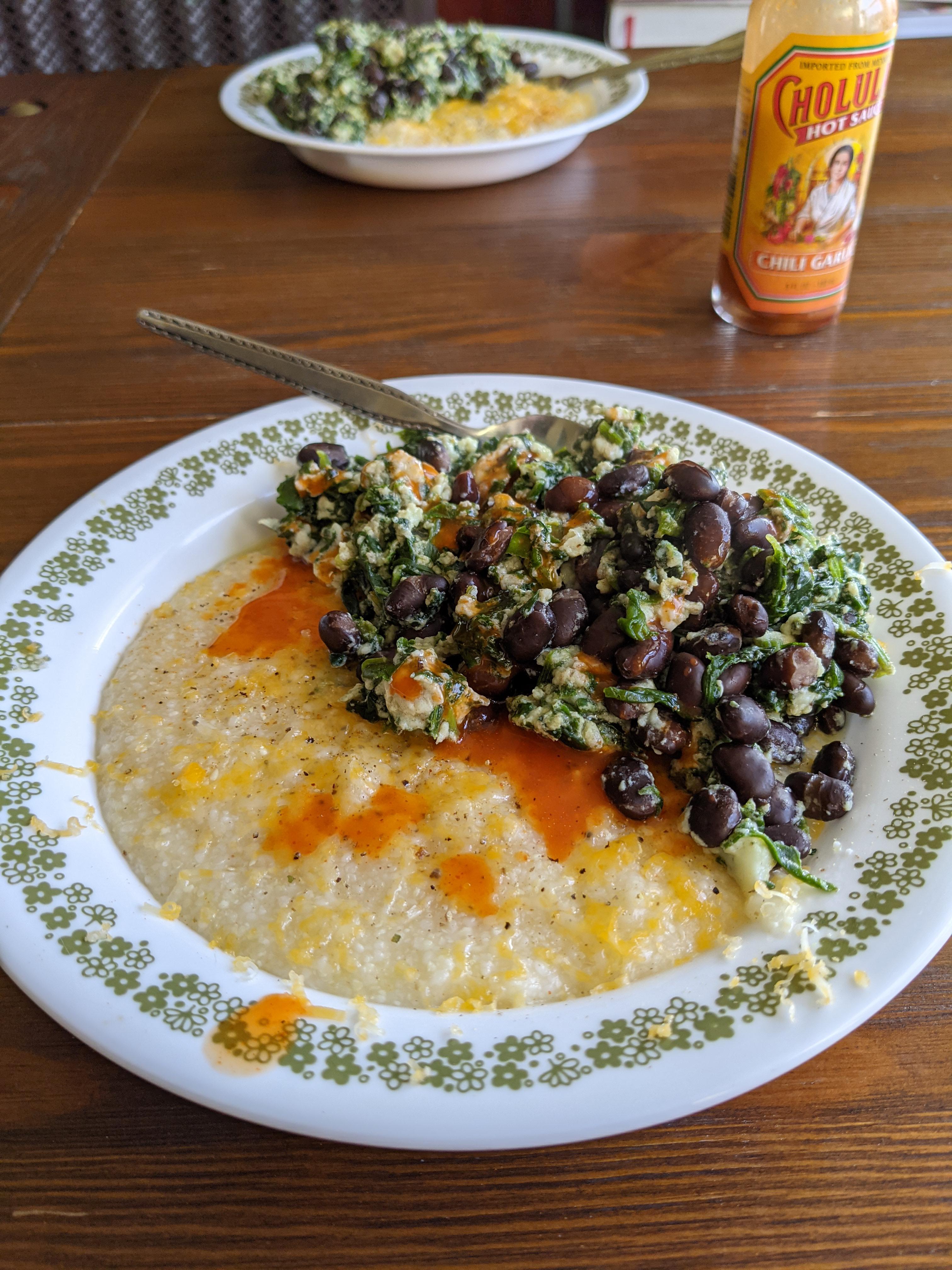 Made stone ground grits for the first time in the 'pot r/instantpot
