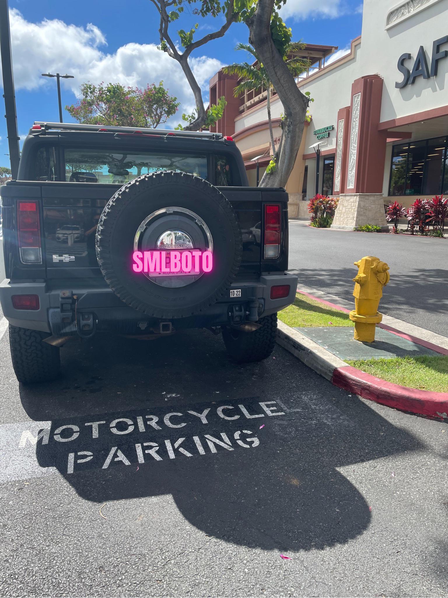 to blur the plates, hopefully this works mo bettah. r/Hawaii