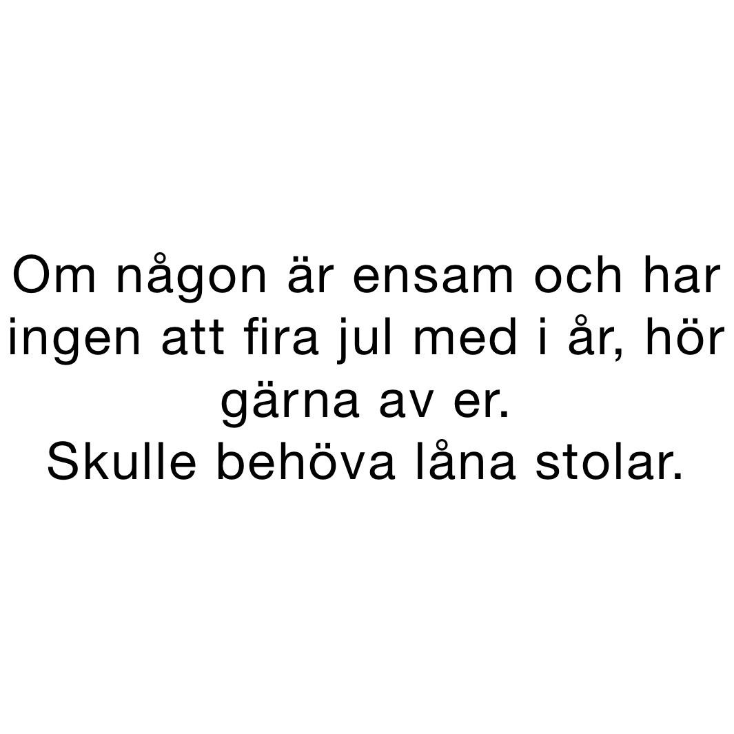 Tack på förhand unket