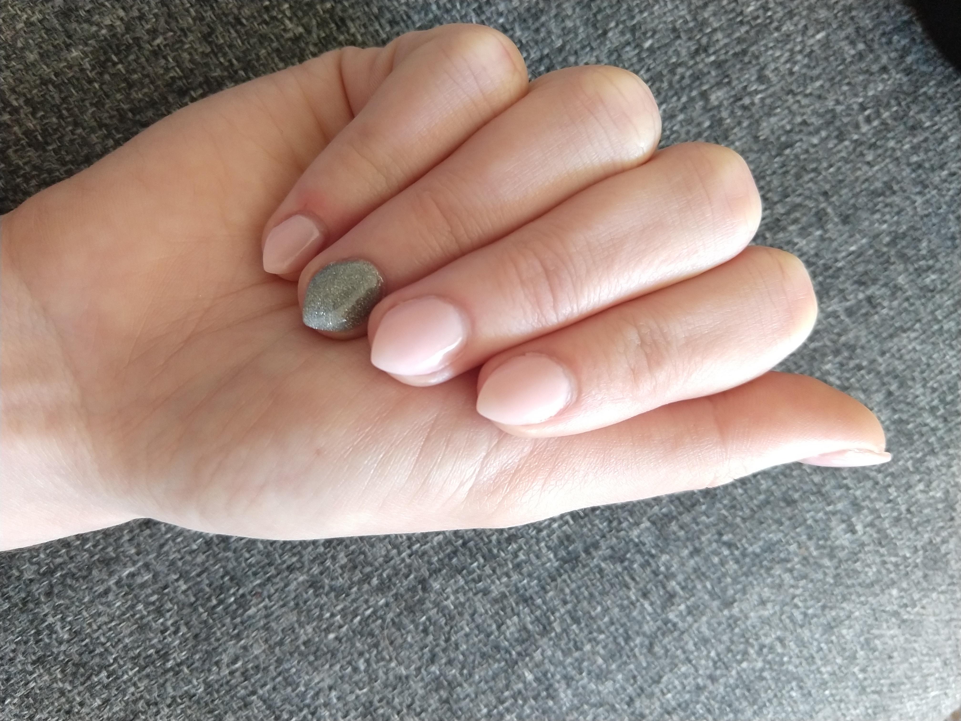 1st attempt at dip powder on my natural nails! (ASP Quick Dip Kit from